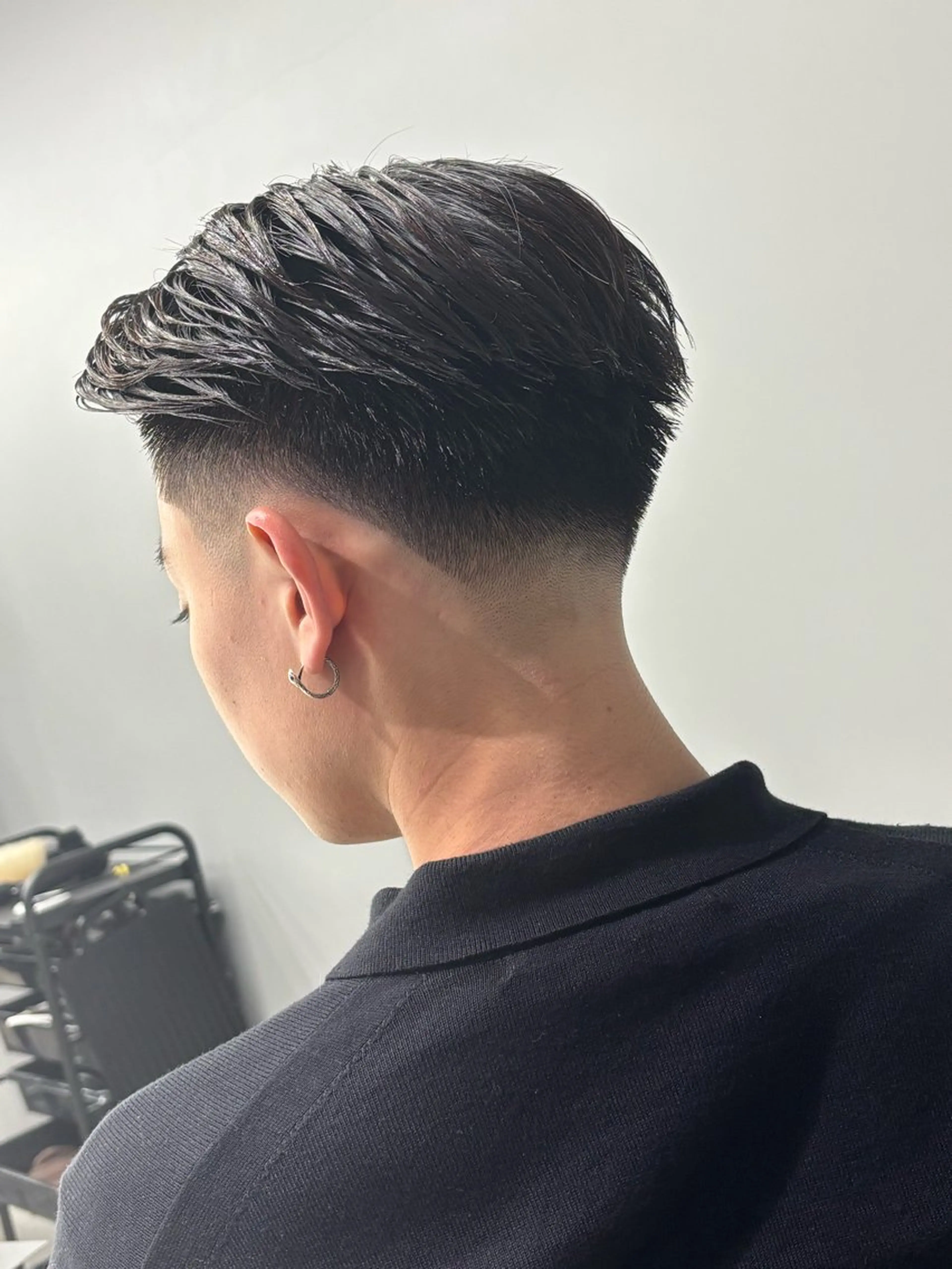 ショート メンズ フェードカット アーバンスタジオ ハルチカのヘアスタイル