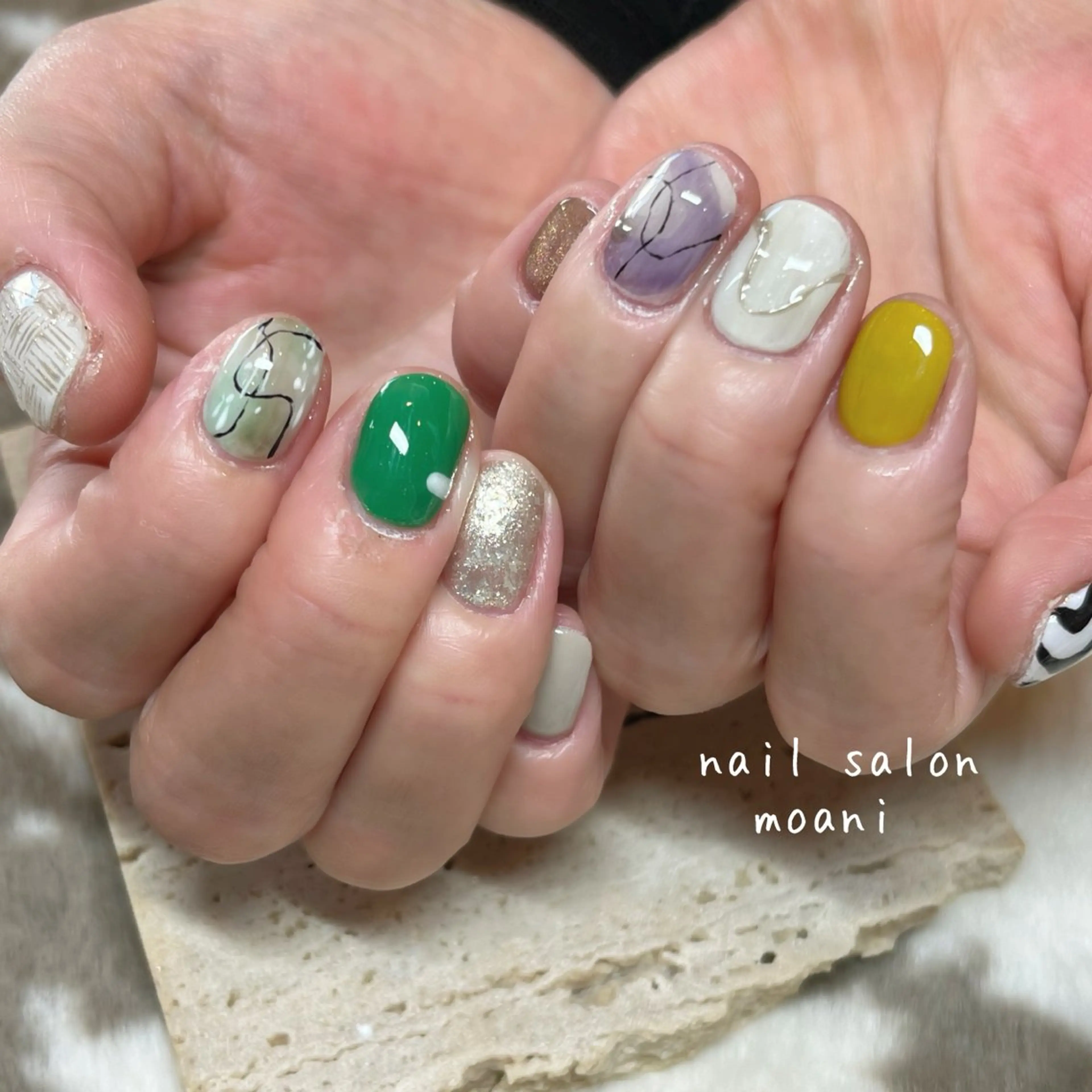 ネイル 永由 光歩のネイルデザイン