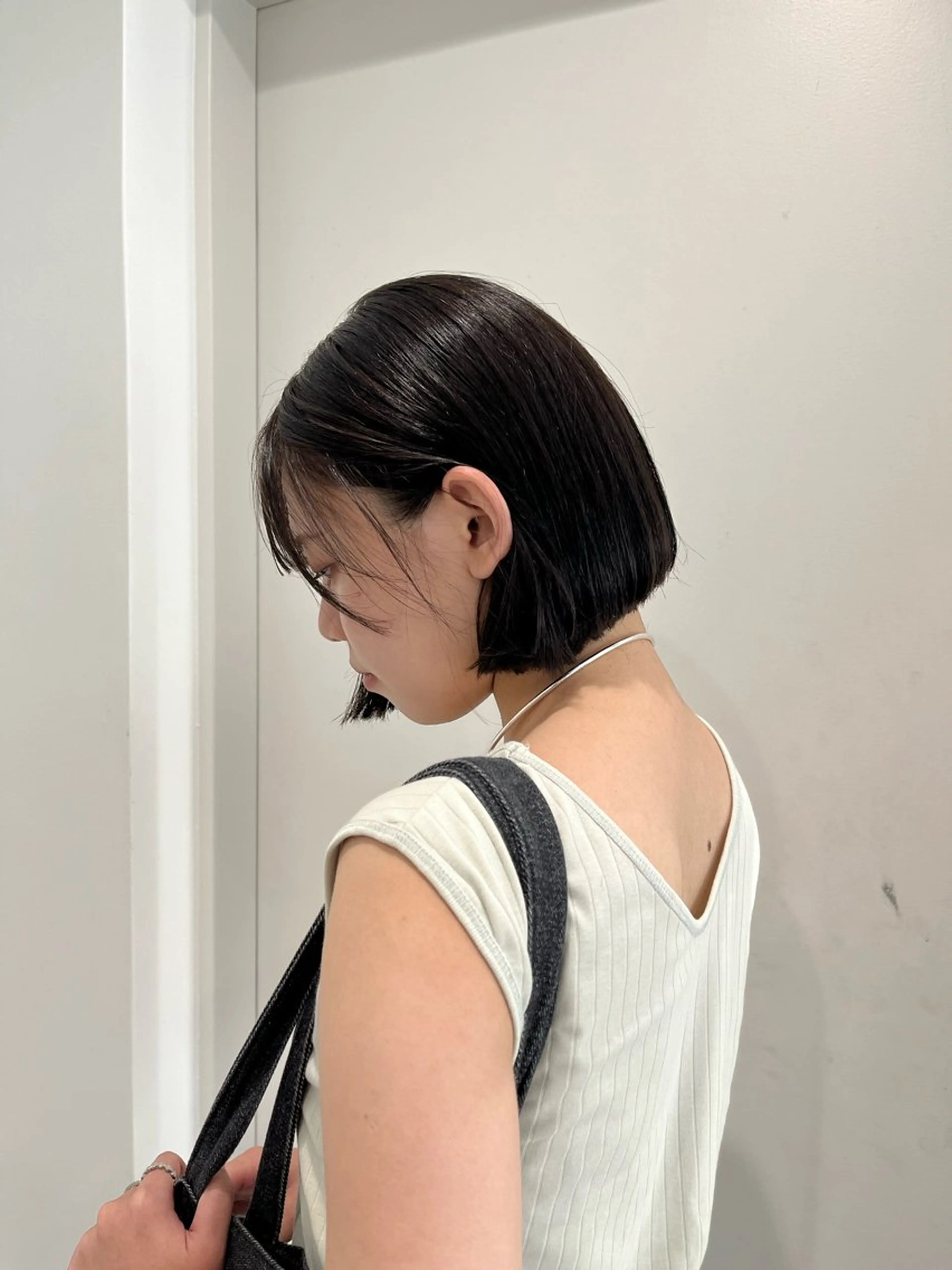 ショート ショートボブ ボブ ショートヘア 縮毛矯正/ハイトーン /パーマ/せき🧸のヘアスタイル