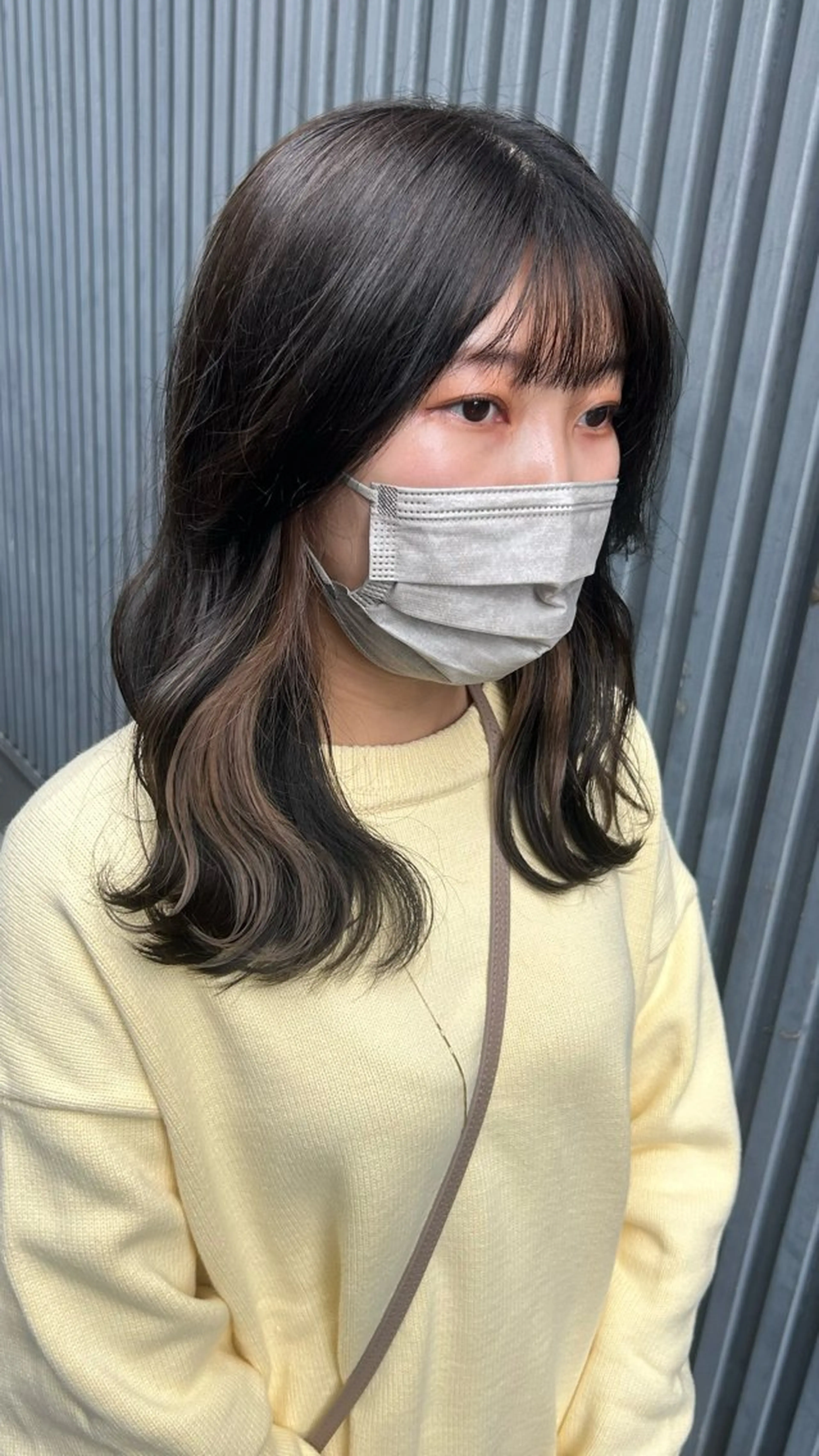 セミロング カラー インナーカラー rococo./ 清穏🌈💗🦋のマツエク・マツパデザイン