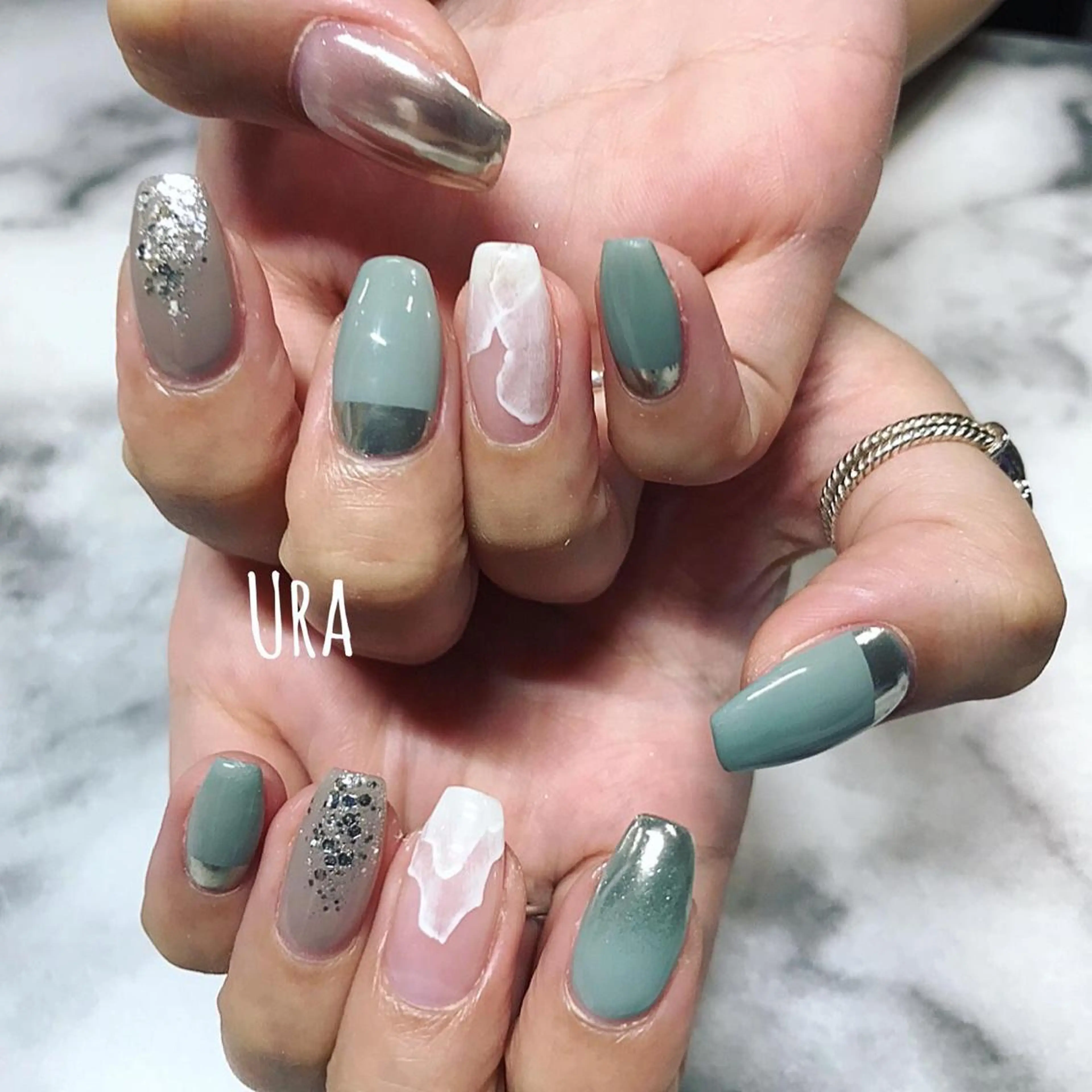 ネイル ハンドネイル UrakoNail 《nail》のネイルデザイン