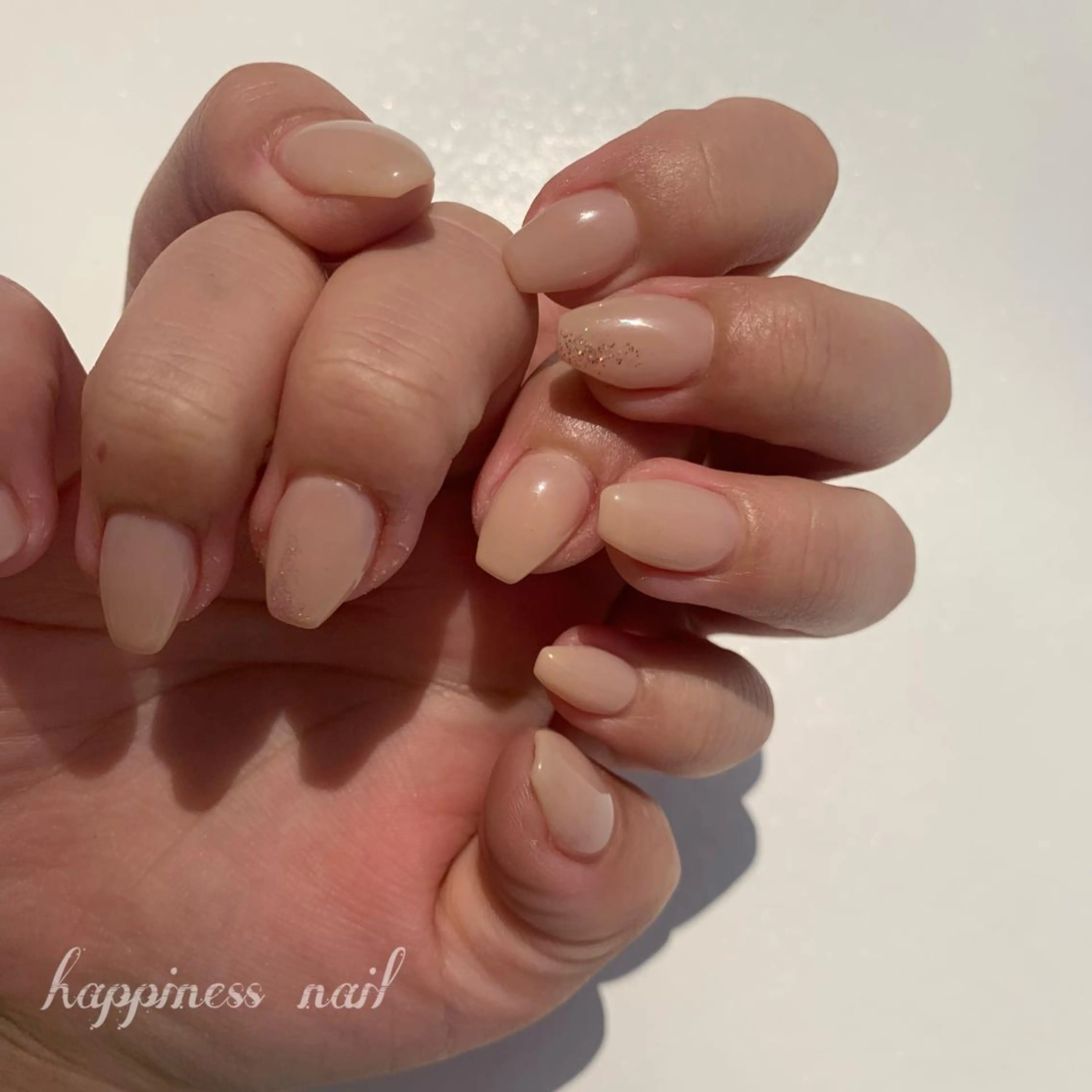 ネイル アートネイル ハート ロングネイル オフィスネイル スカルプネイル ハンドネイル happiness nailのネイルデザイン