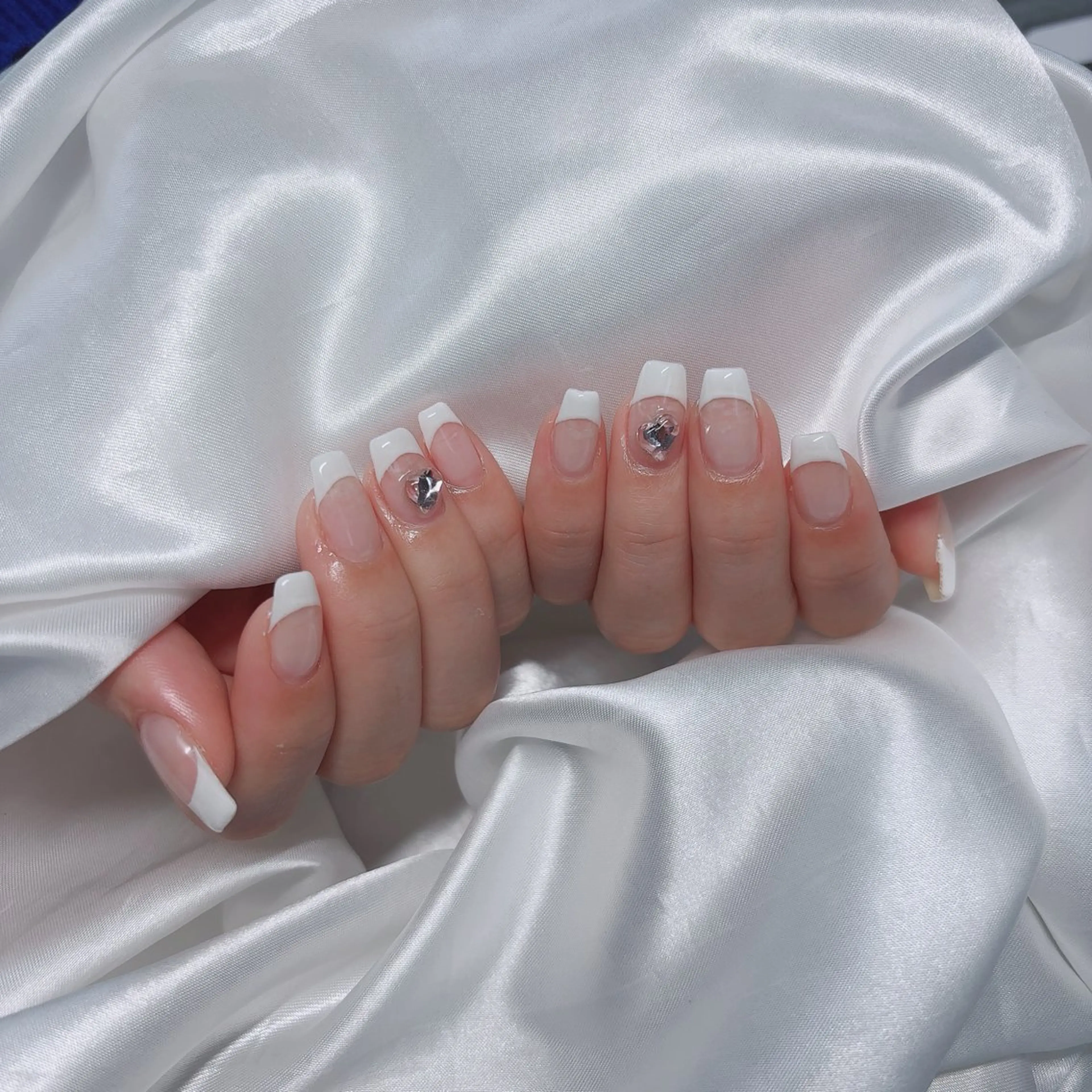 ネイル フレンチネイル ハンドネイル 京橋/ Lance nail Minaのネイルデザイン