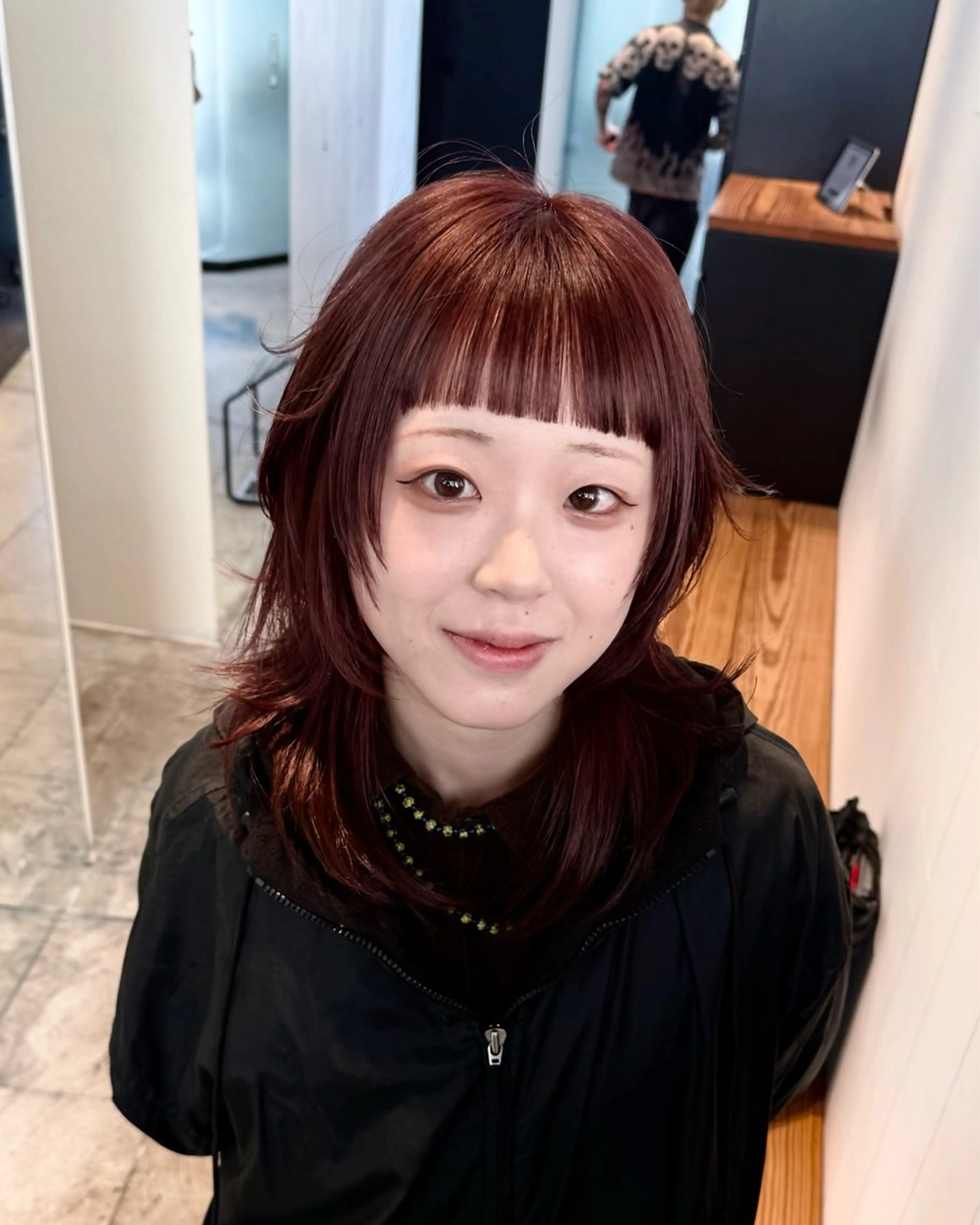 ミディアム カラー カット ヘアカラー トリートメント カラー系/カット特化 🟠オオタキマサシのヘアスタイル