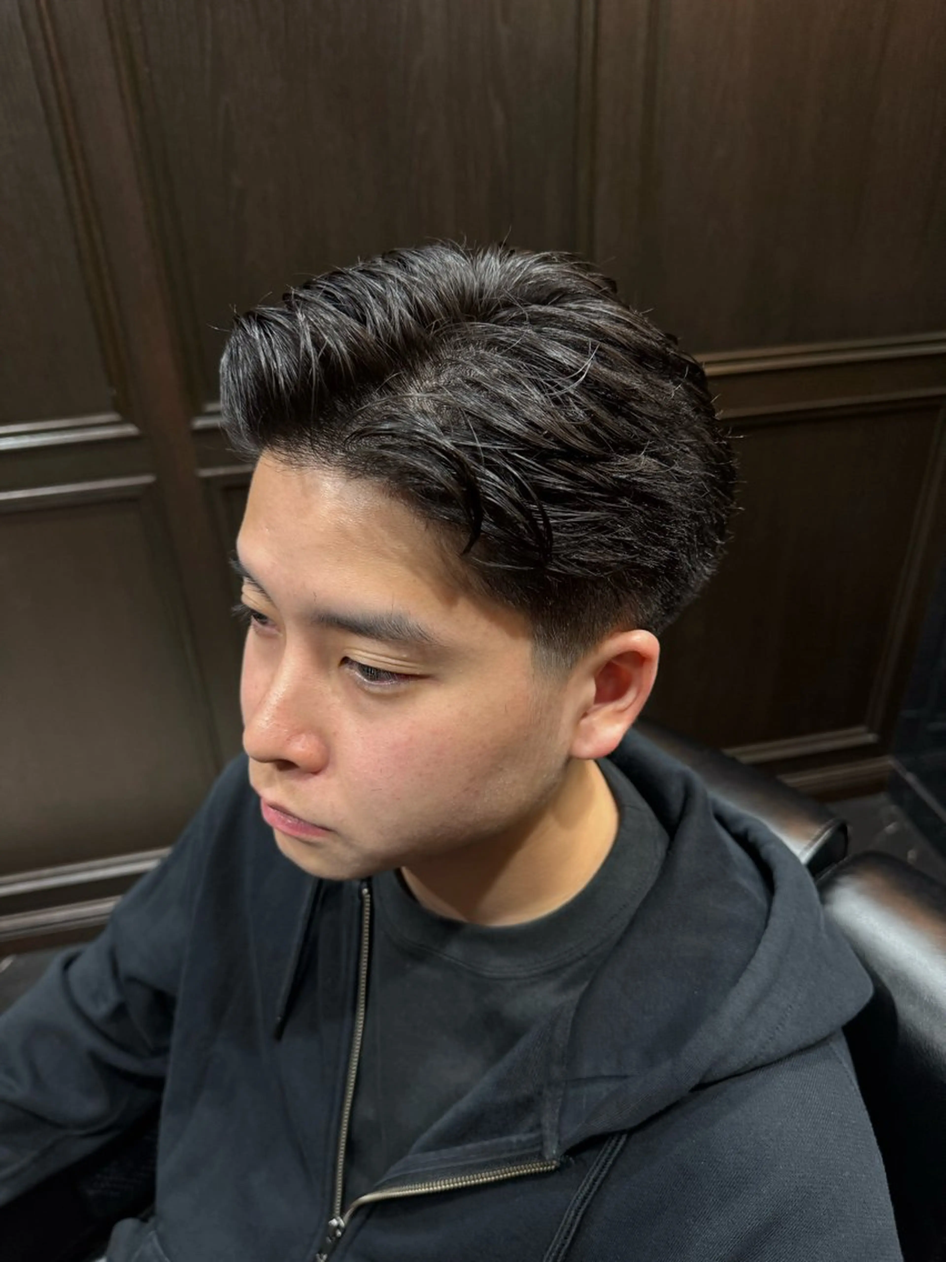 ショート メンズヘアカット無料 中村　心のヘアスタイル