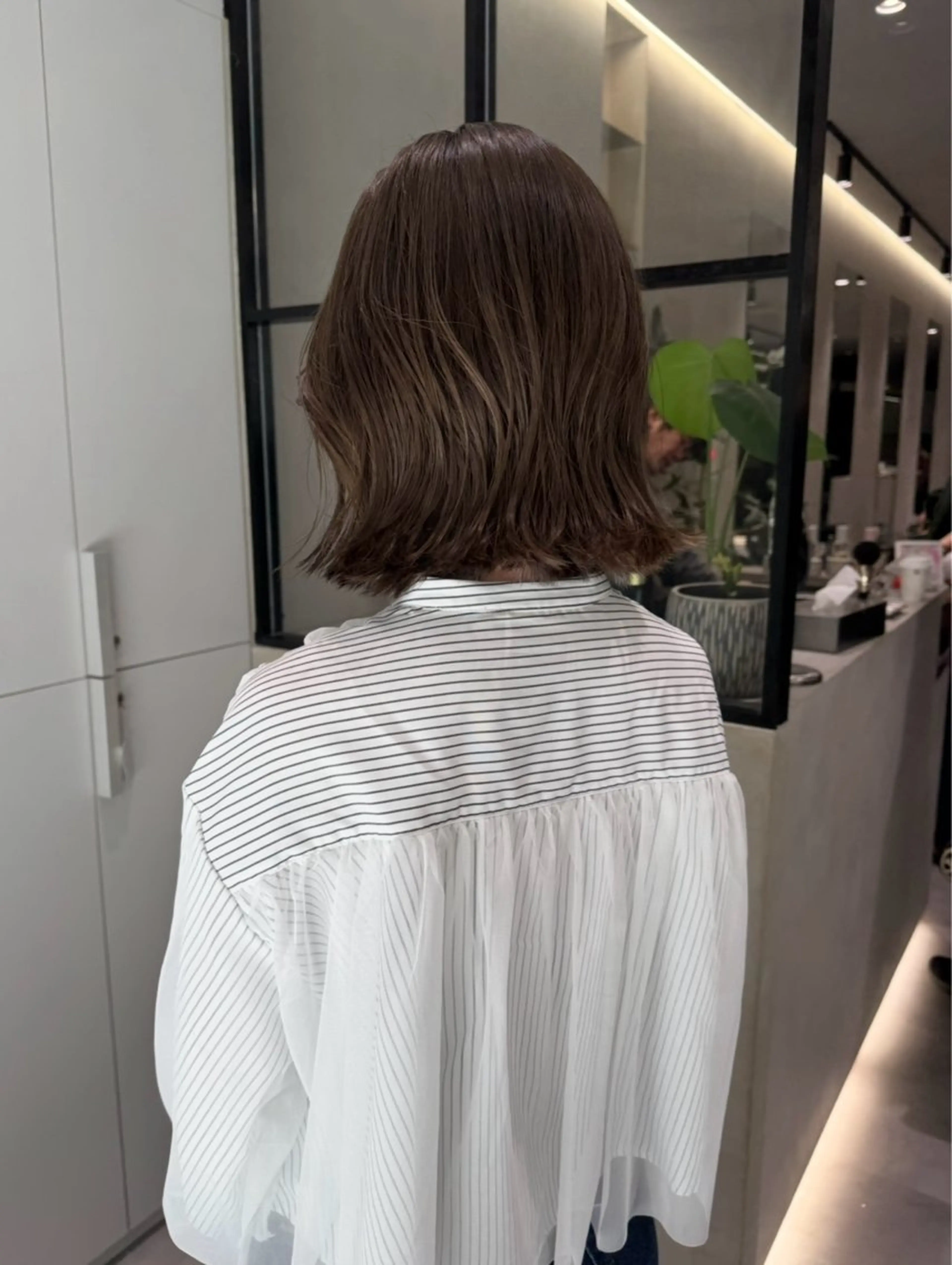 ショート カラー ブラウンカラー チョコレートブラウン カット ヘアカラー ハルヒ/ハイトーン /ボブのヘアスタイル