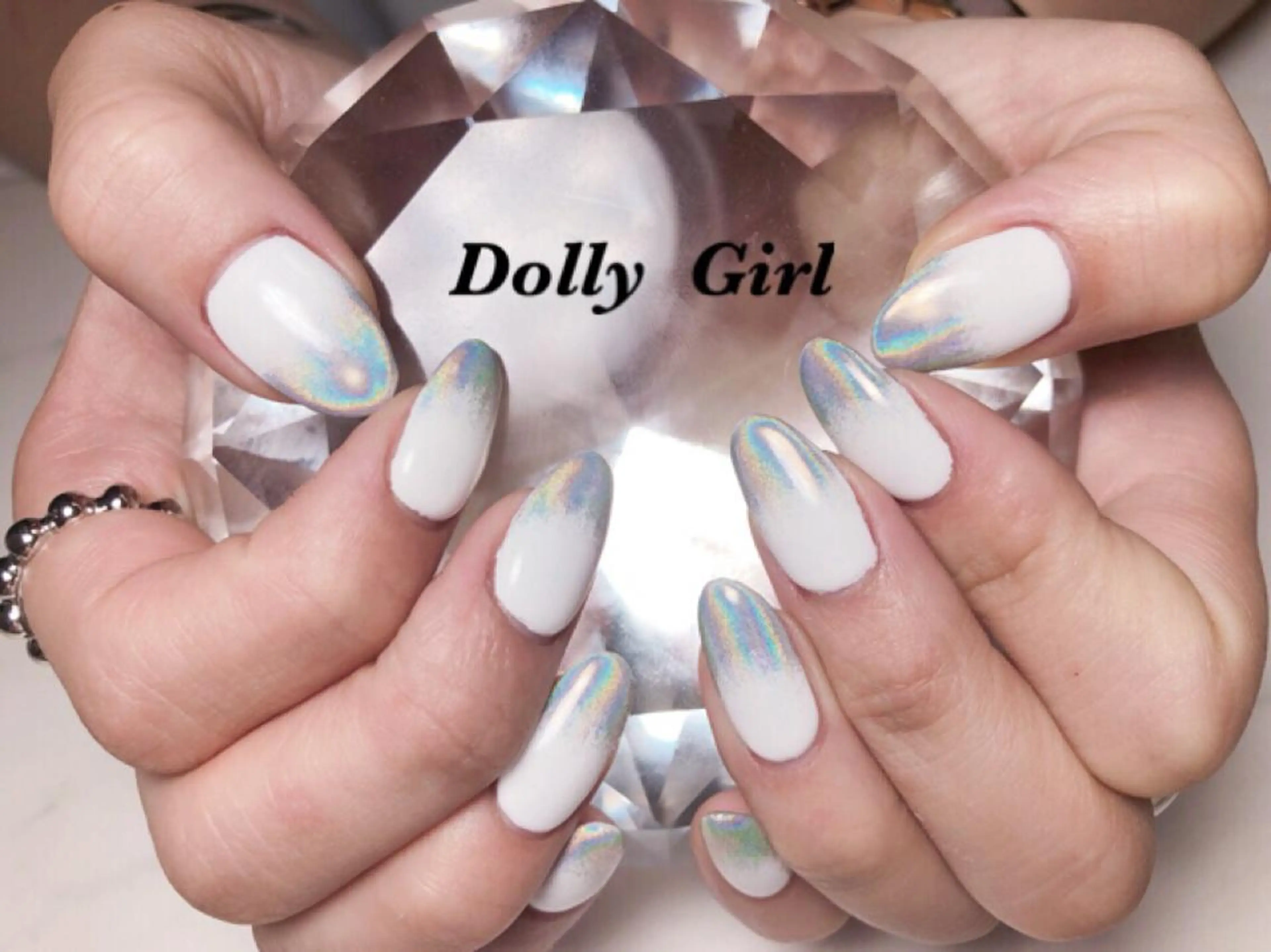 ネイル ミラーネイル DollyGirl KYOKOのネイルデザイン