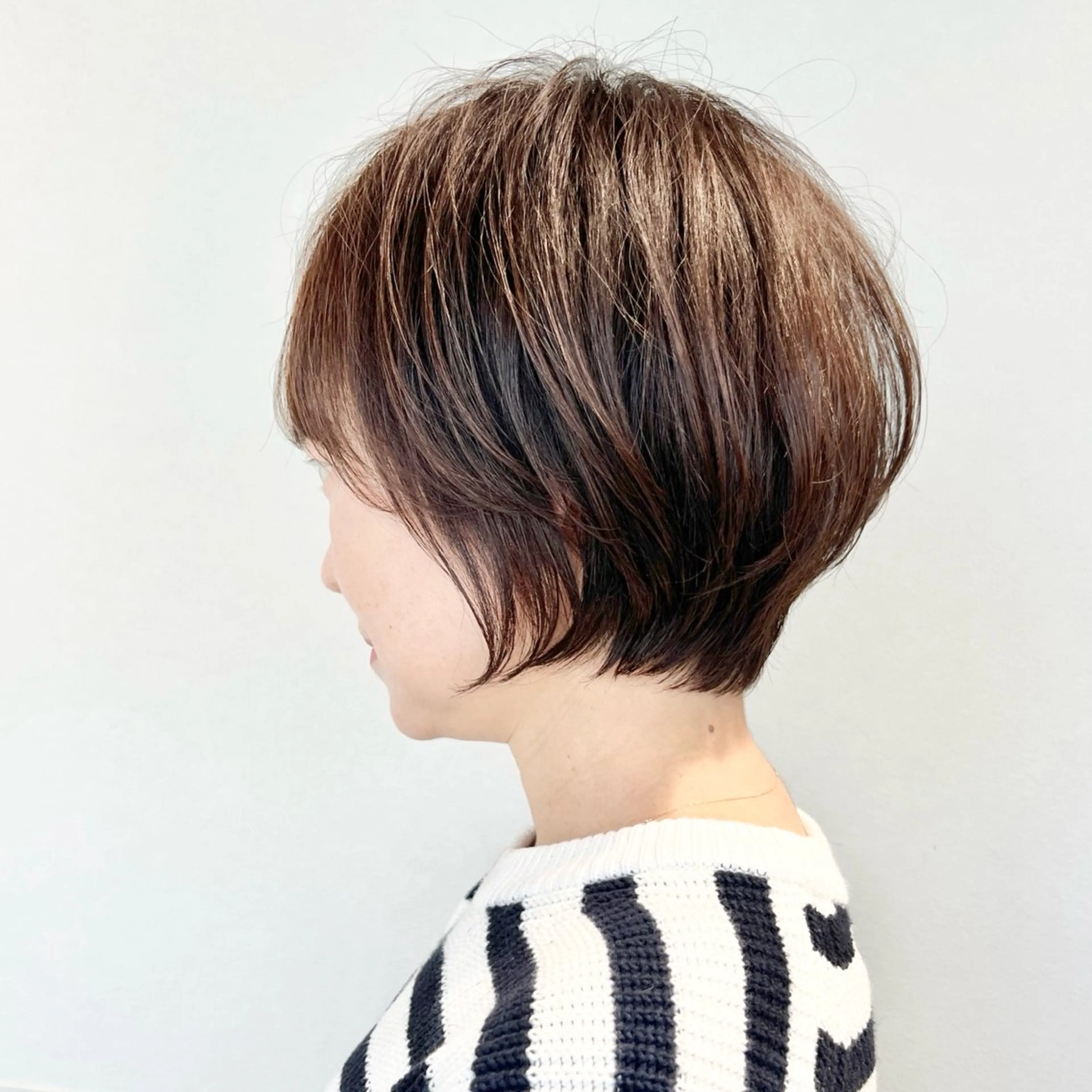 ショート くびれヘア 長野 智史のヘアスタイル