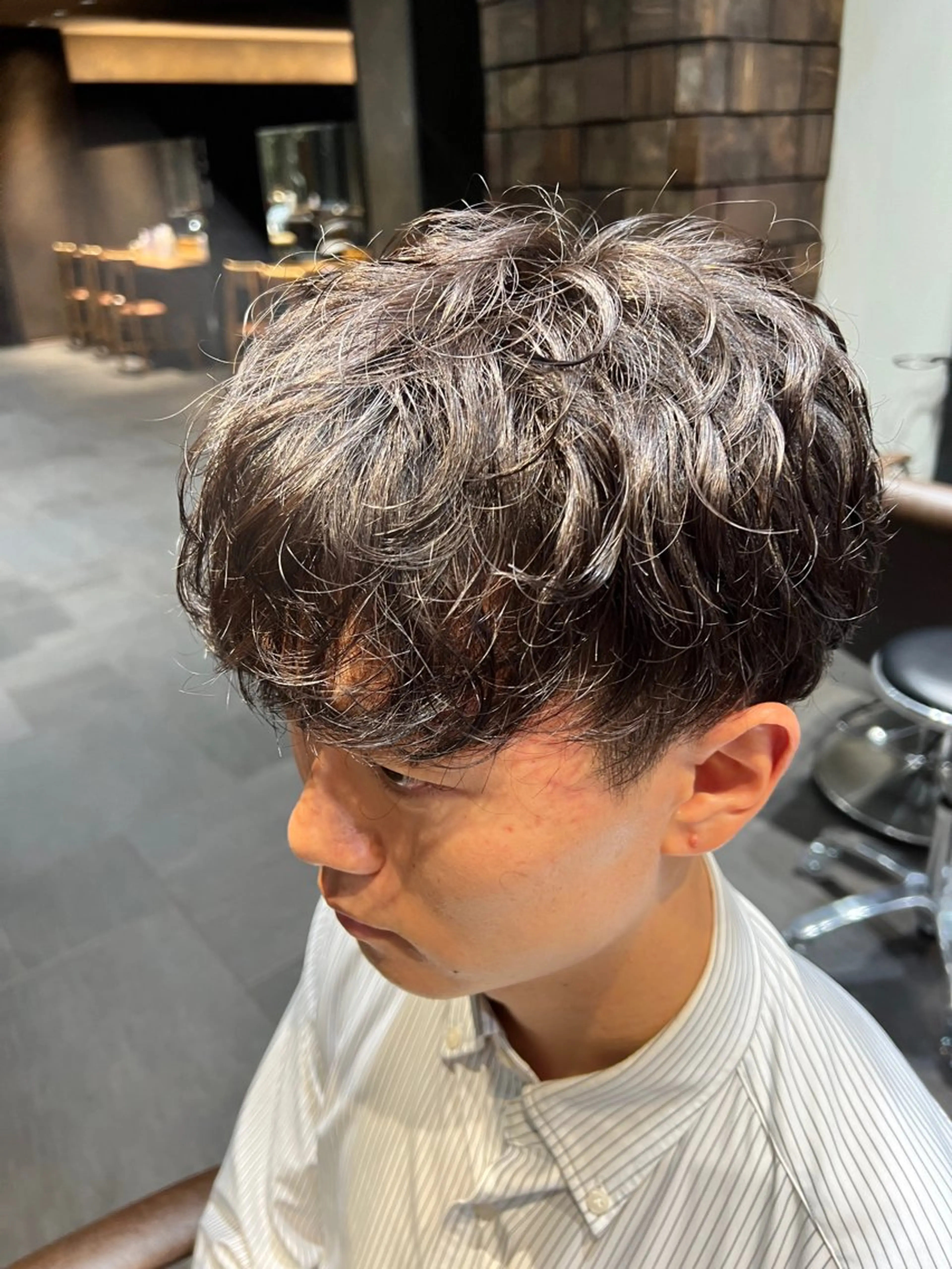 メンズ MINX中村 公亮/デザインパーマのヘアスタイル