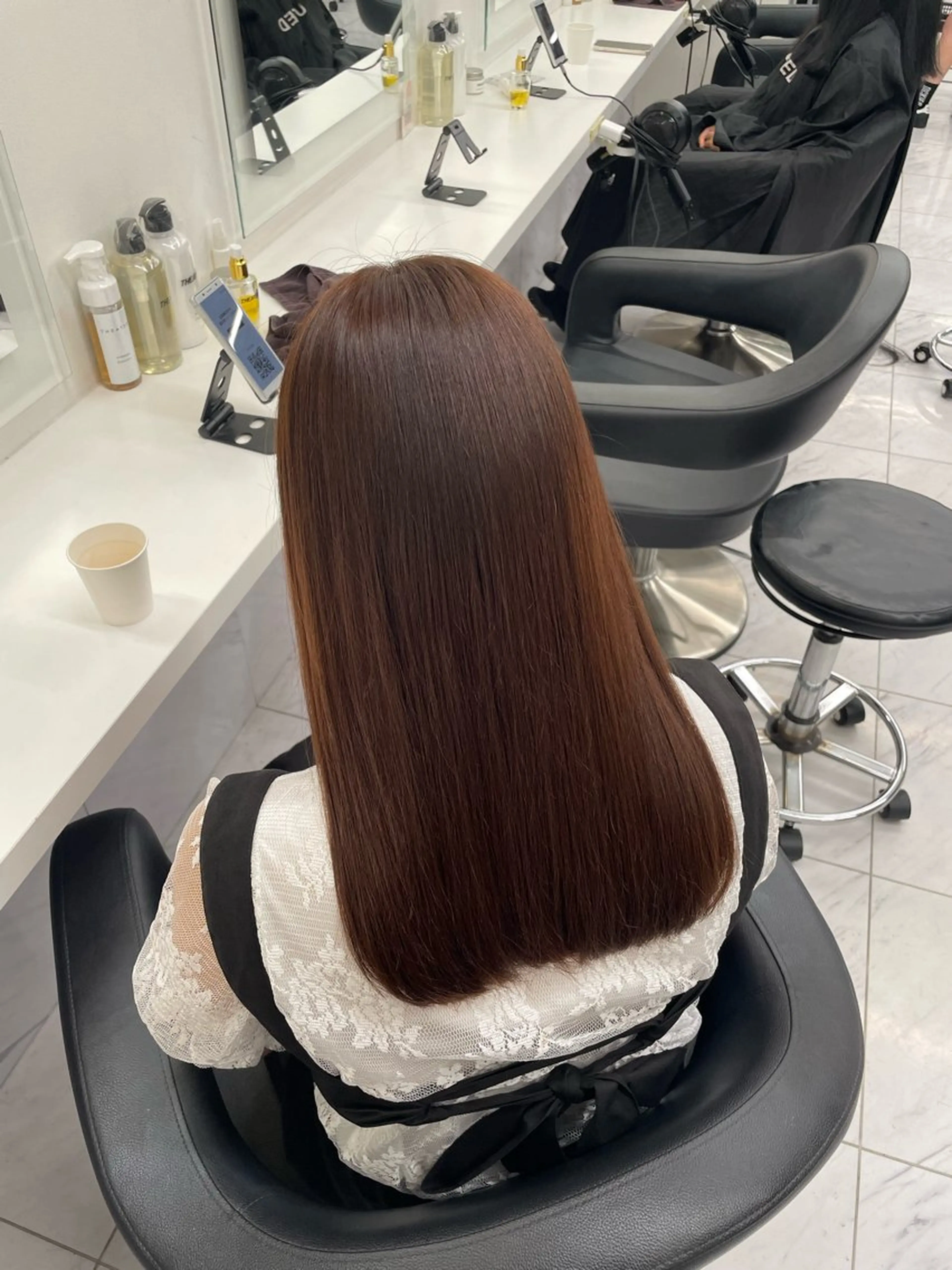 ロング カラー 🎀暖色/ラベンダー /paru🤍のヘアスタイル