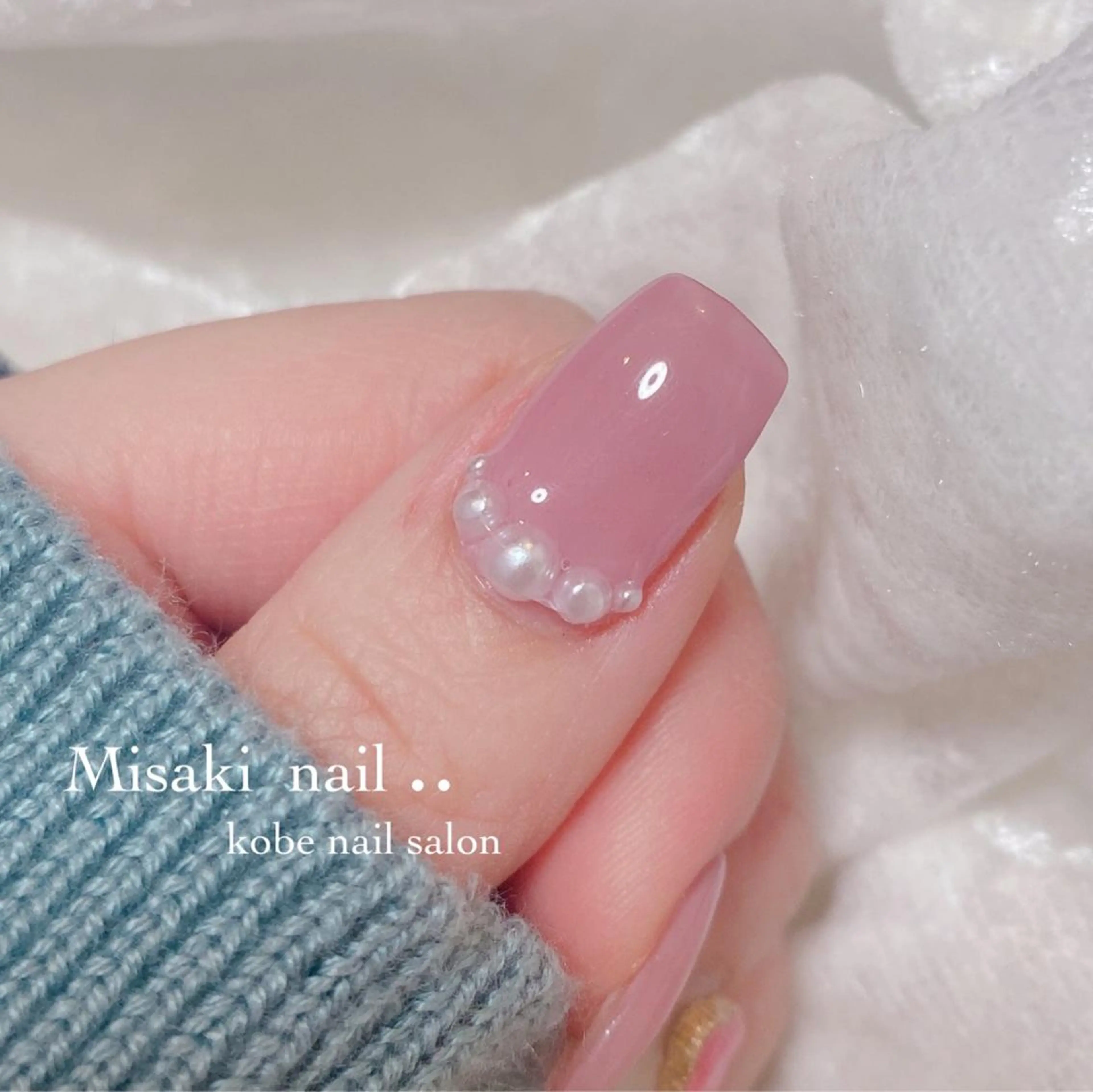 ネイル 韓国ネイル ワンホンネイル ハンドネイル nailsalon miinailsのネイルデザイン