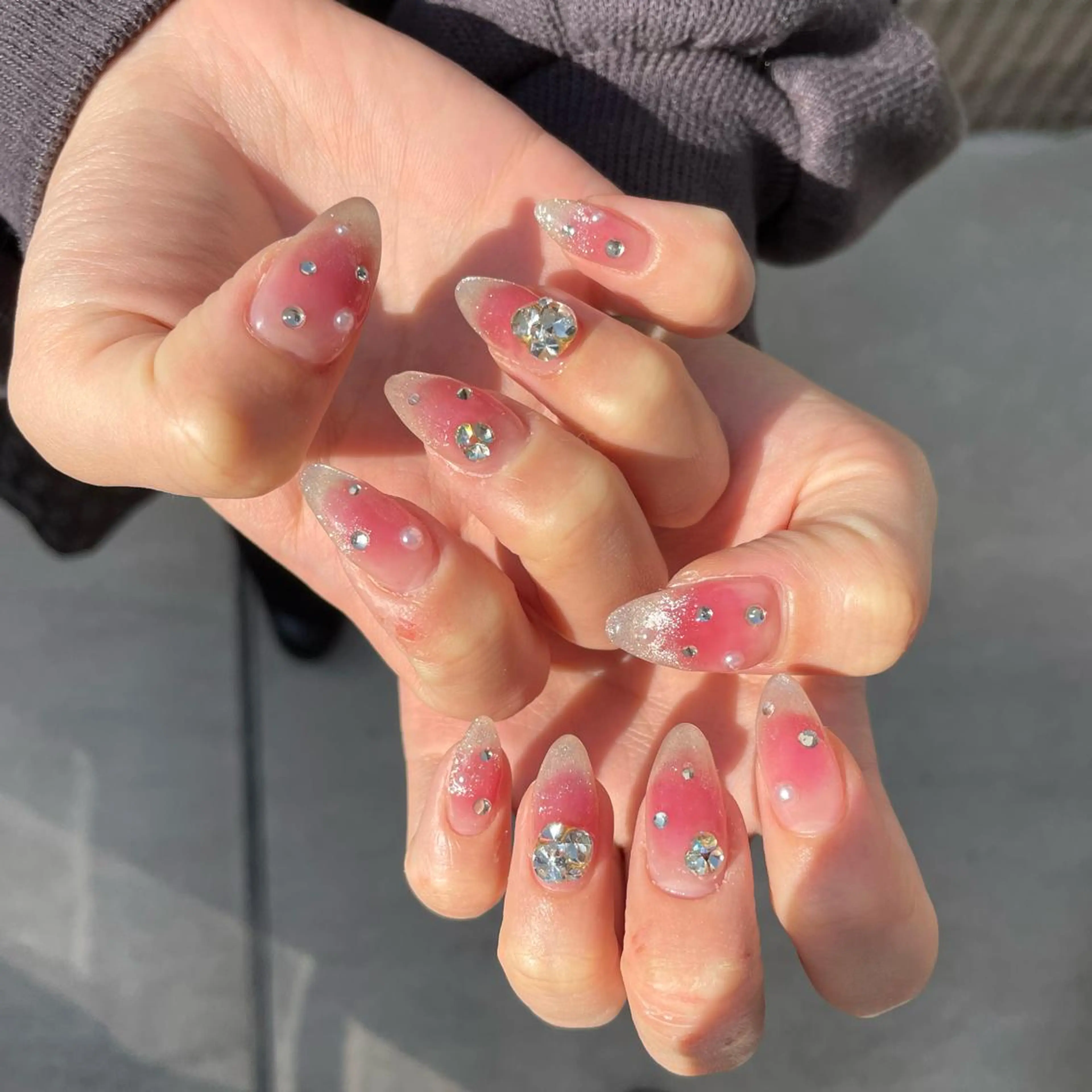 ネイル ハンドネイル Sea  nail by emaのネイルデザイン