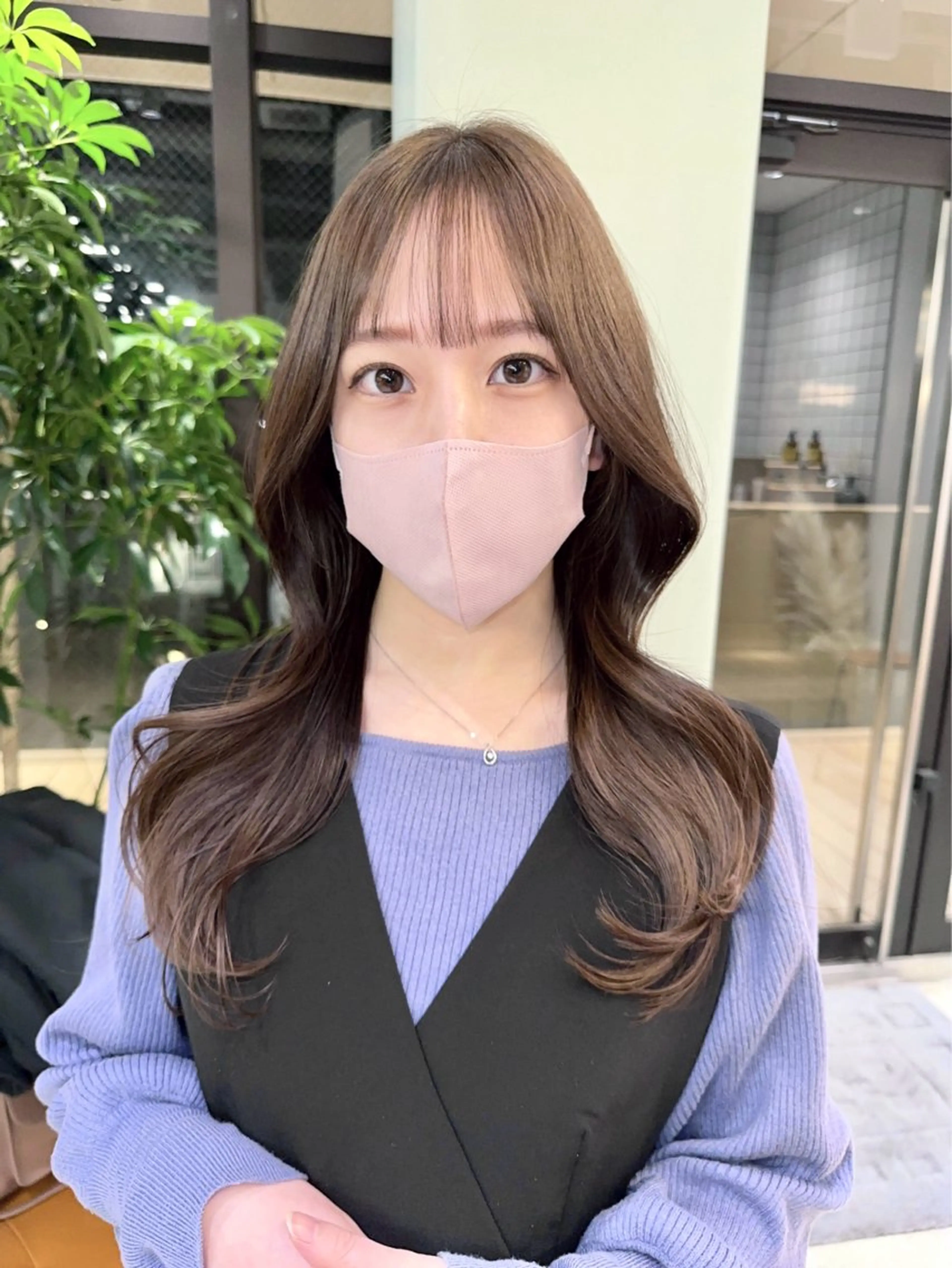 ロング 髪質改善 縮毛矯正特化/ 髪質改善/菊地菜々美のヘアスタイル