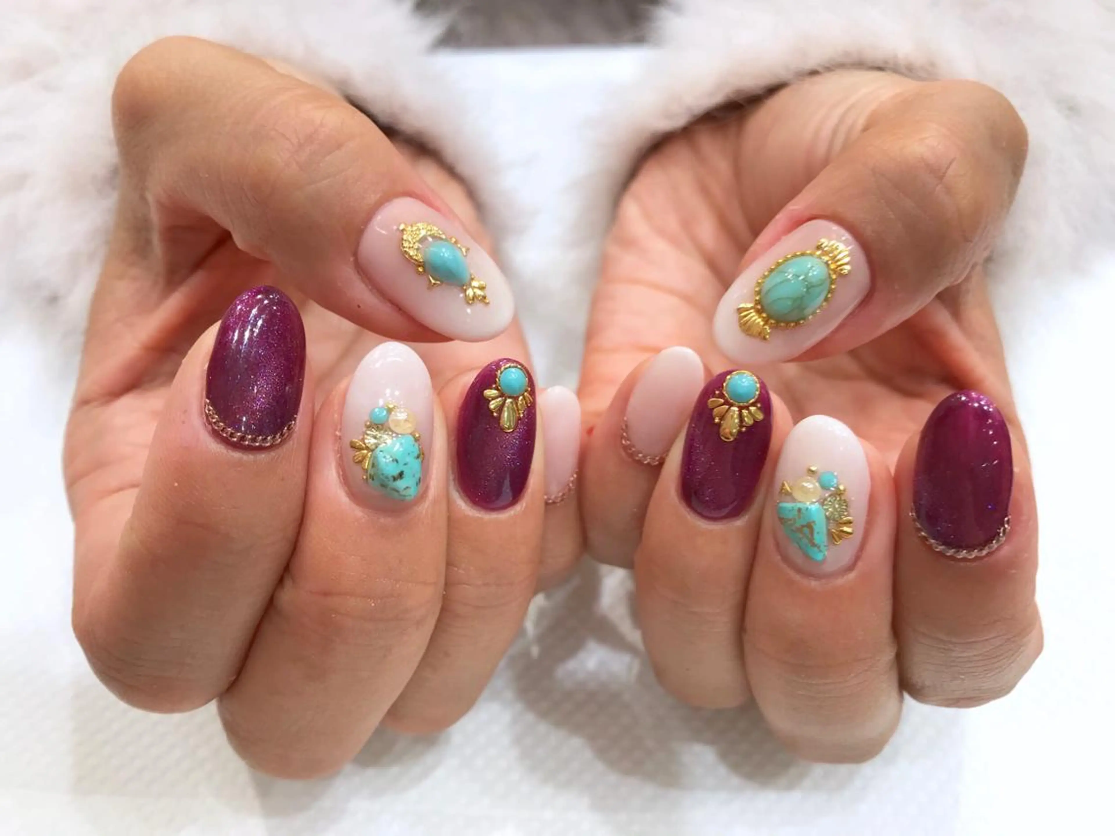 ネイル Ash関内ネイリスト 荒木のネイルデザイン