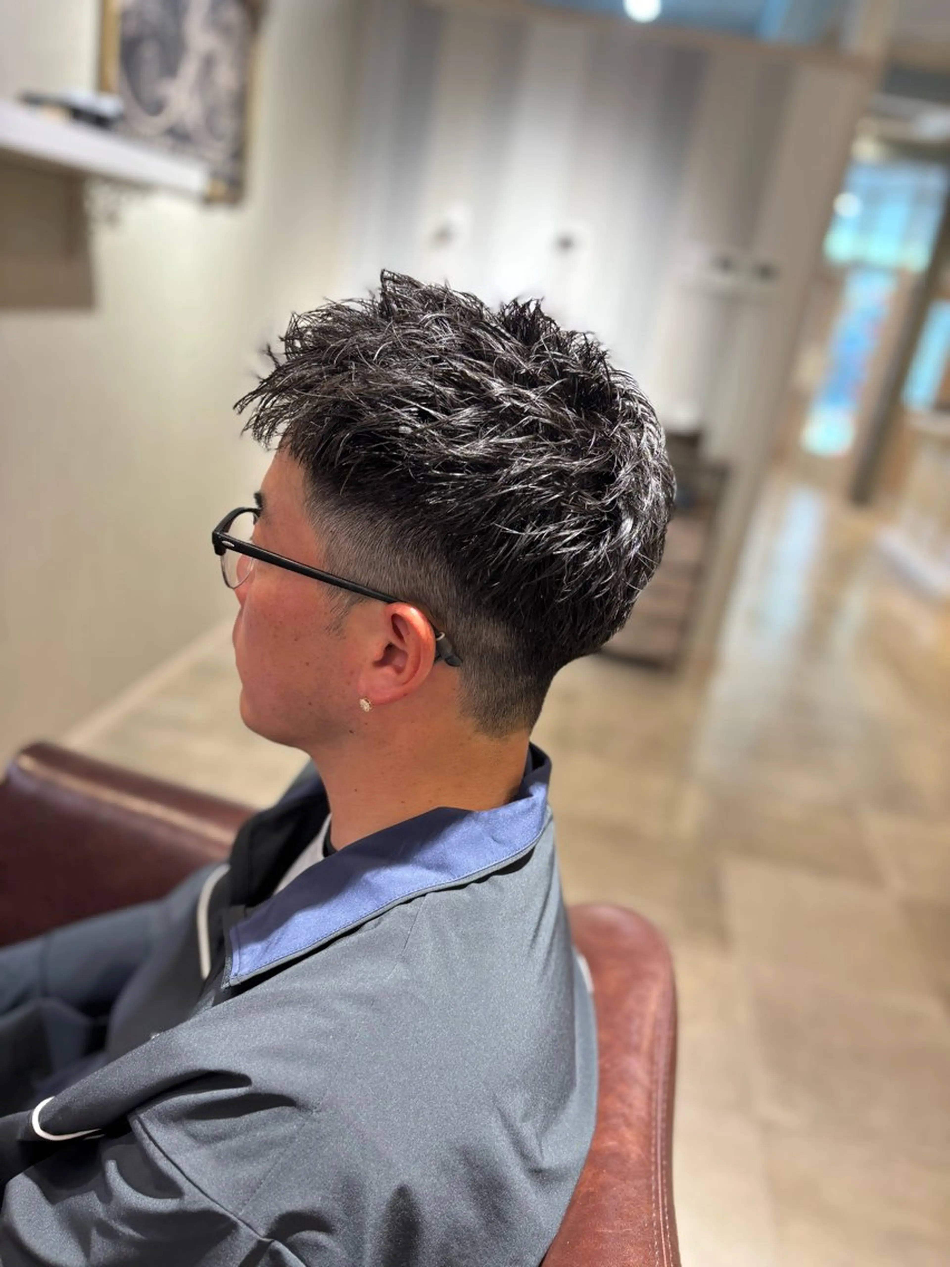 メンズ 坂本 蘭のヘアスタイル