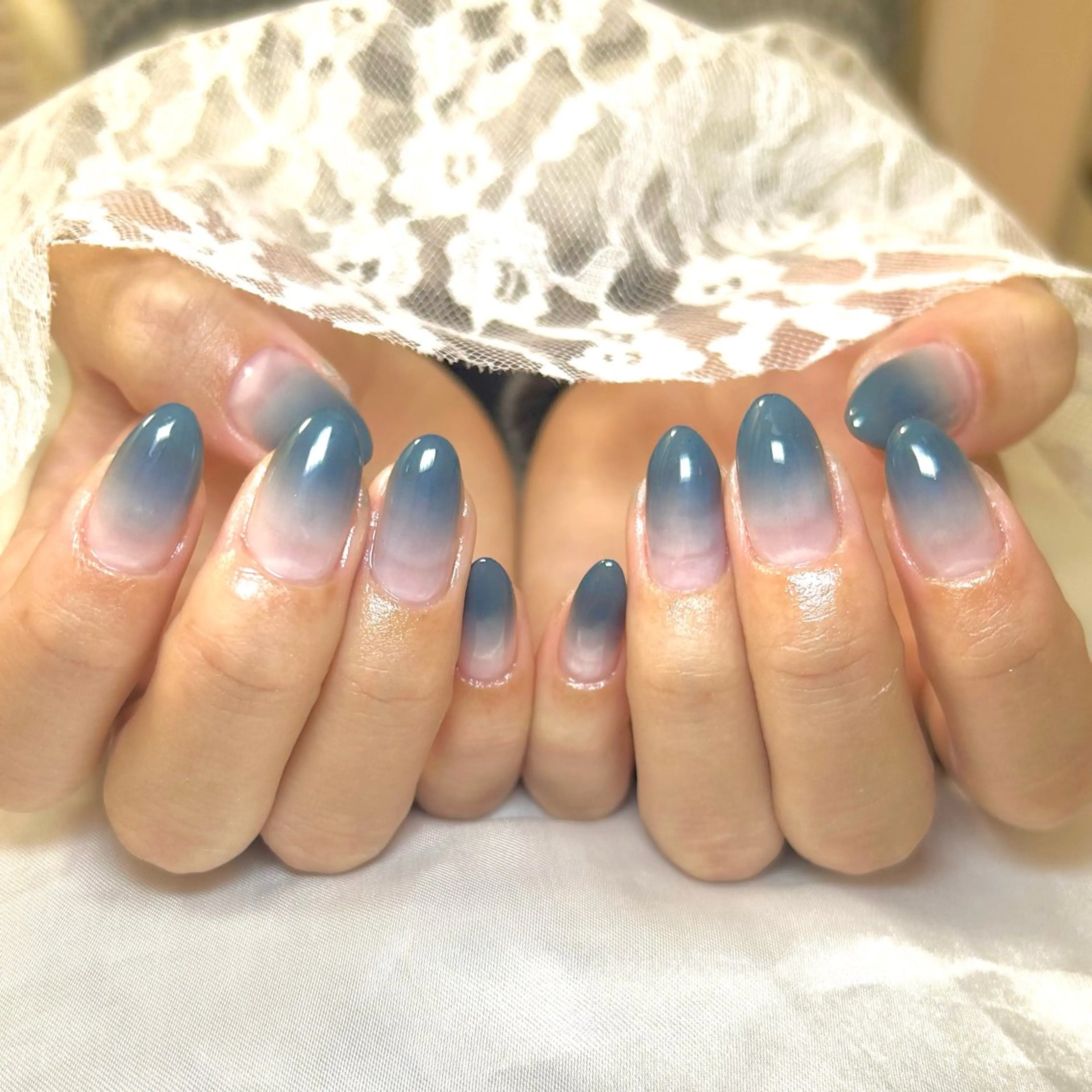 カラーグラデーション★☆ ¥5500次回予約で¥300引き‎𖤐 ̖́-‬の写真