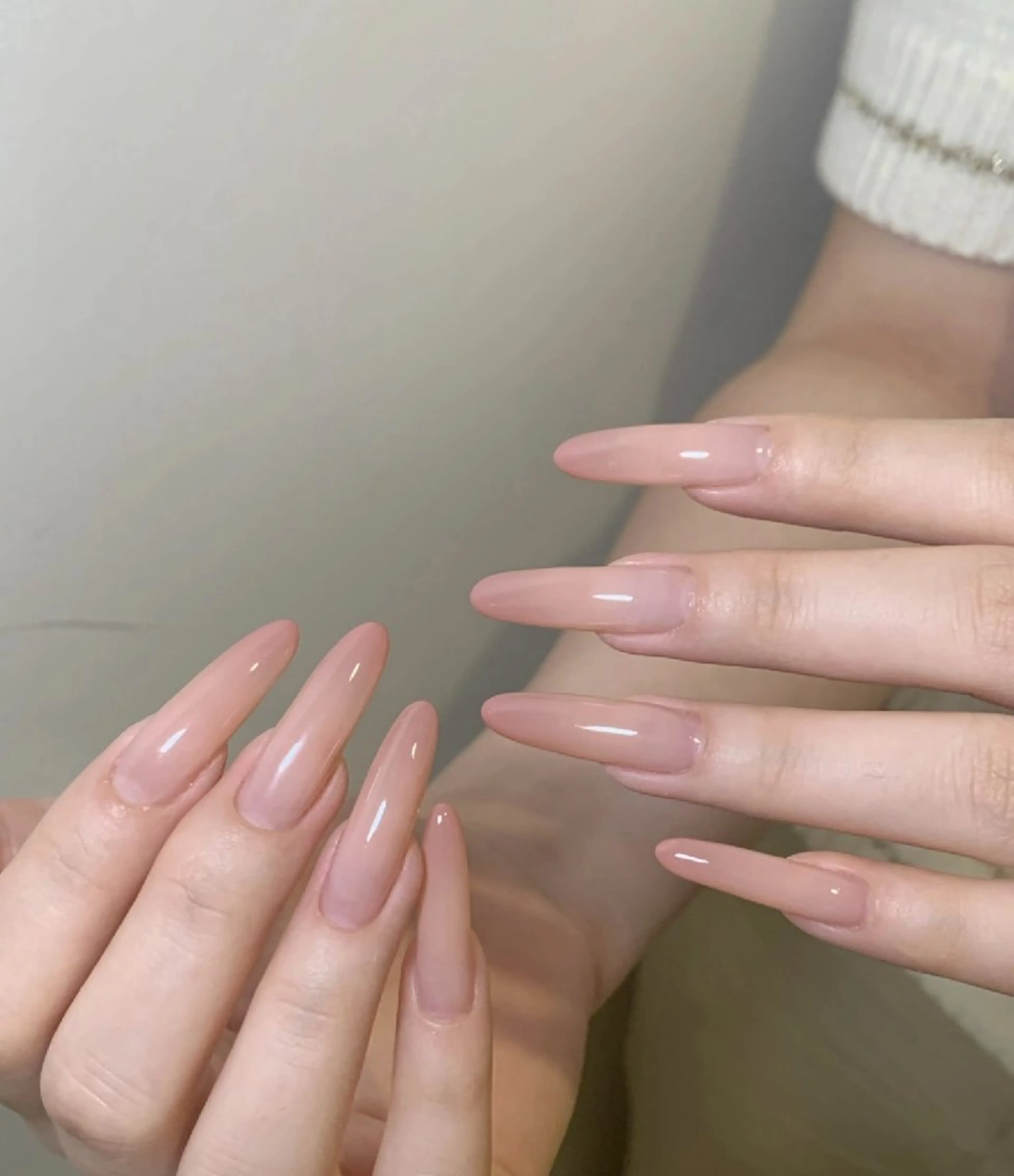 【長さだし】チップスカルプグラデーション(カラグラ/ラメグラ)の写真