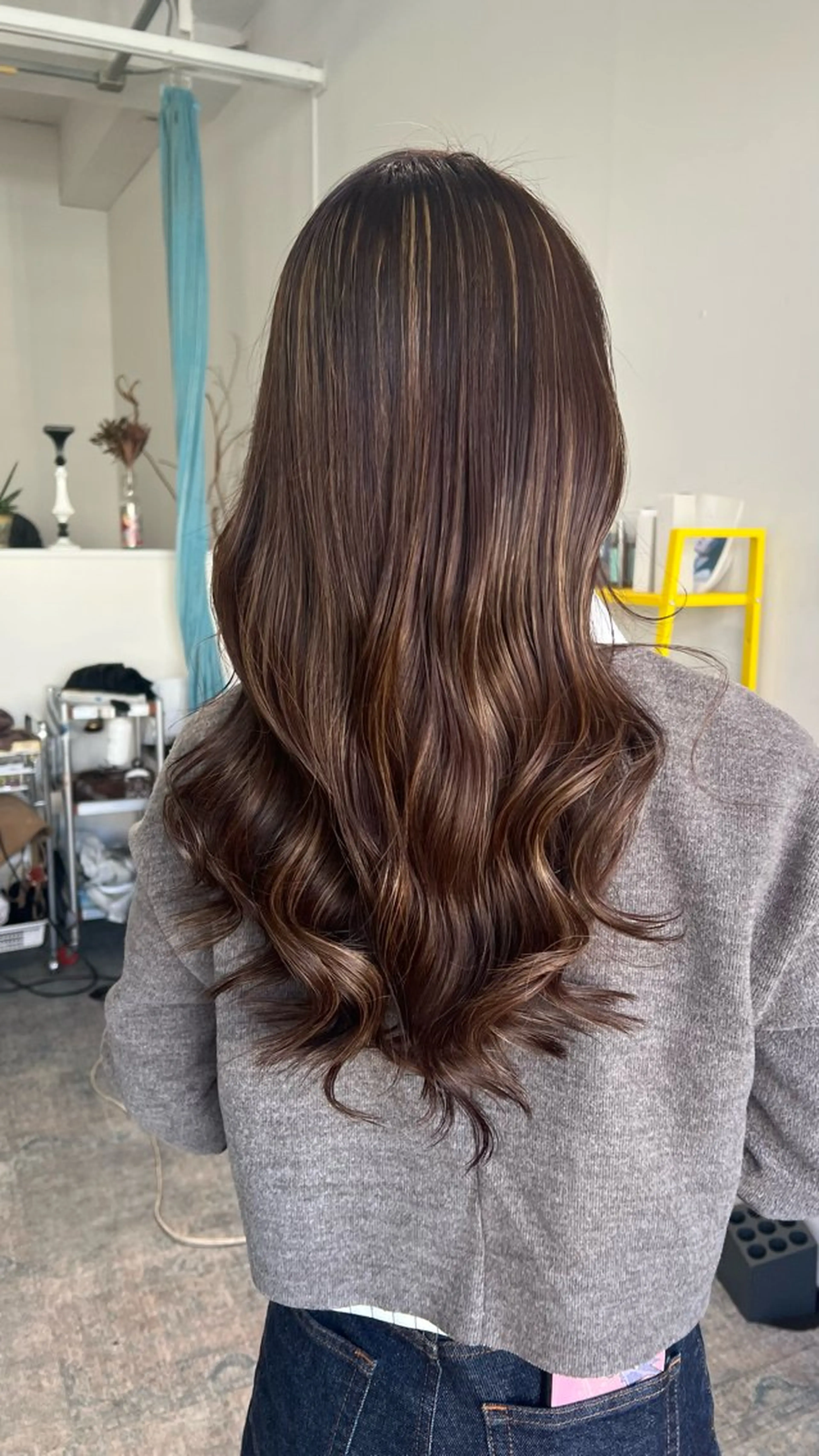 ロング カラー カット ヘアカラー トリートメント カラー特化美容師 💎EIKI💎のヘアスタイル