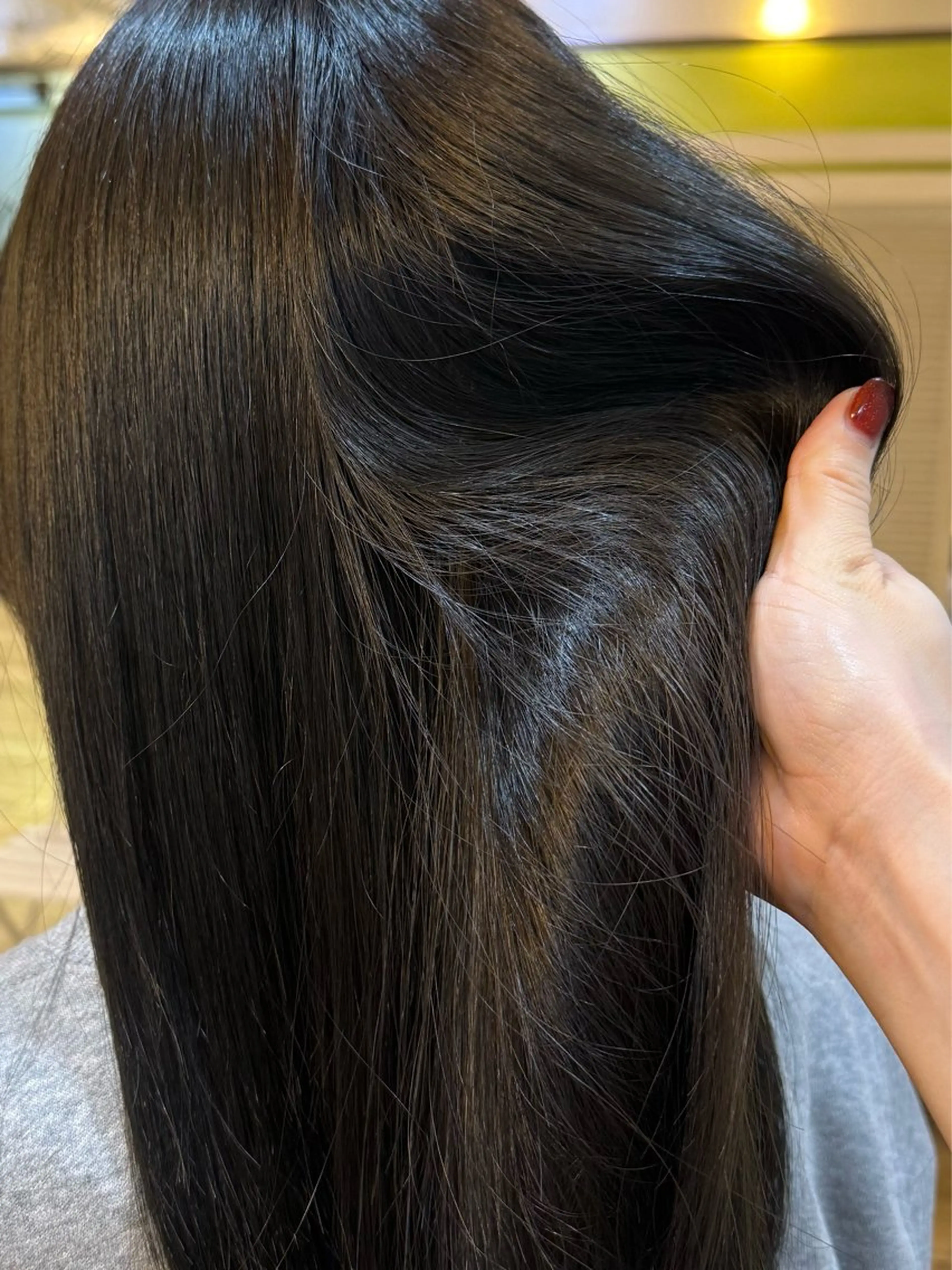 ミディアム カラー ヘアカラー Meguro/海外風 /艶カラー⭐️のヘアスタイル