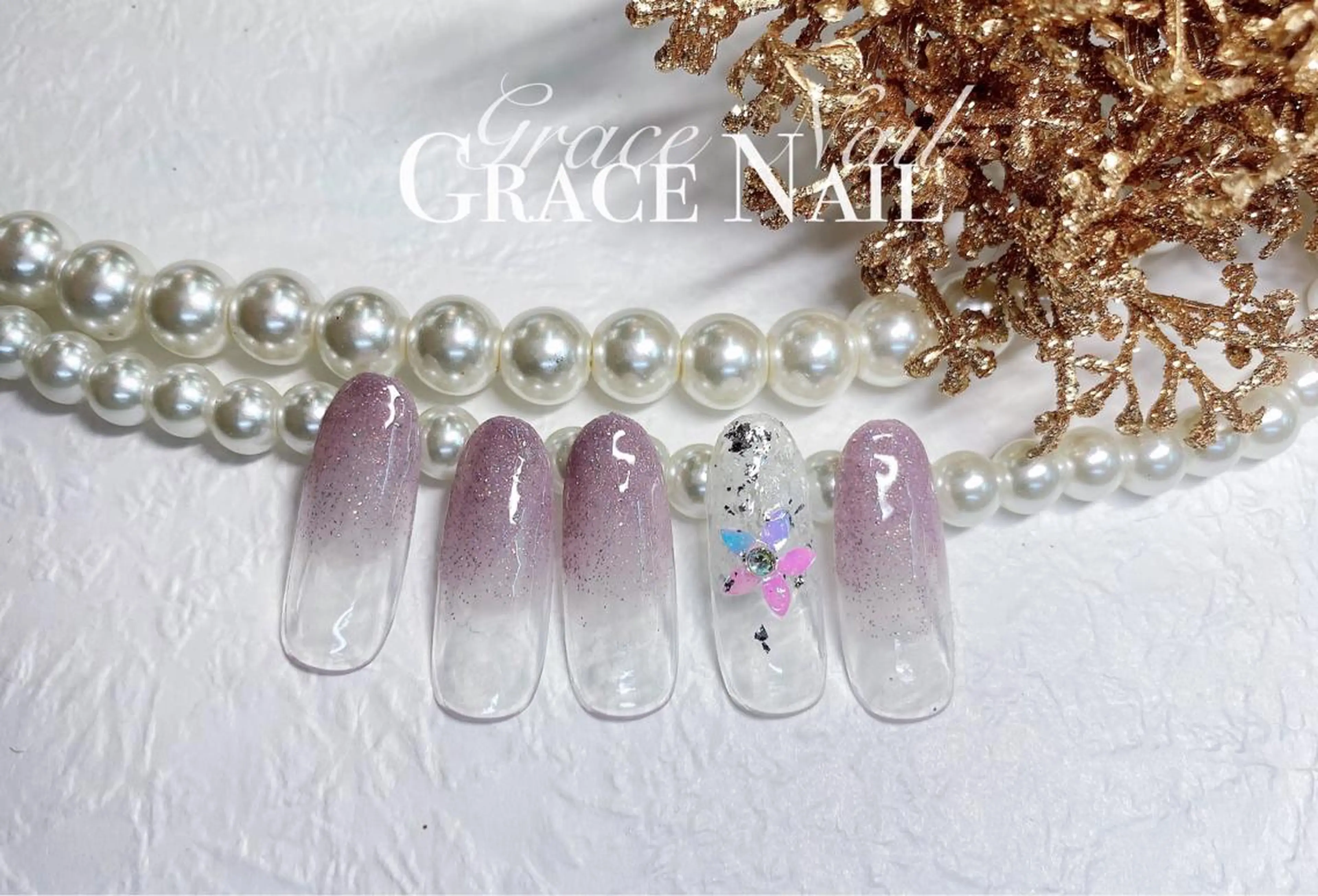ネイル ハンドネイル ☆*｡Grace Nail｡*☆のネイルデザイン