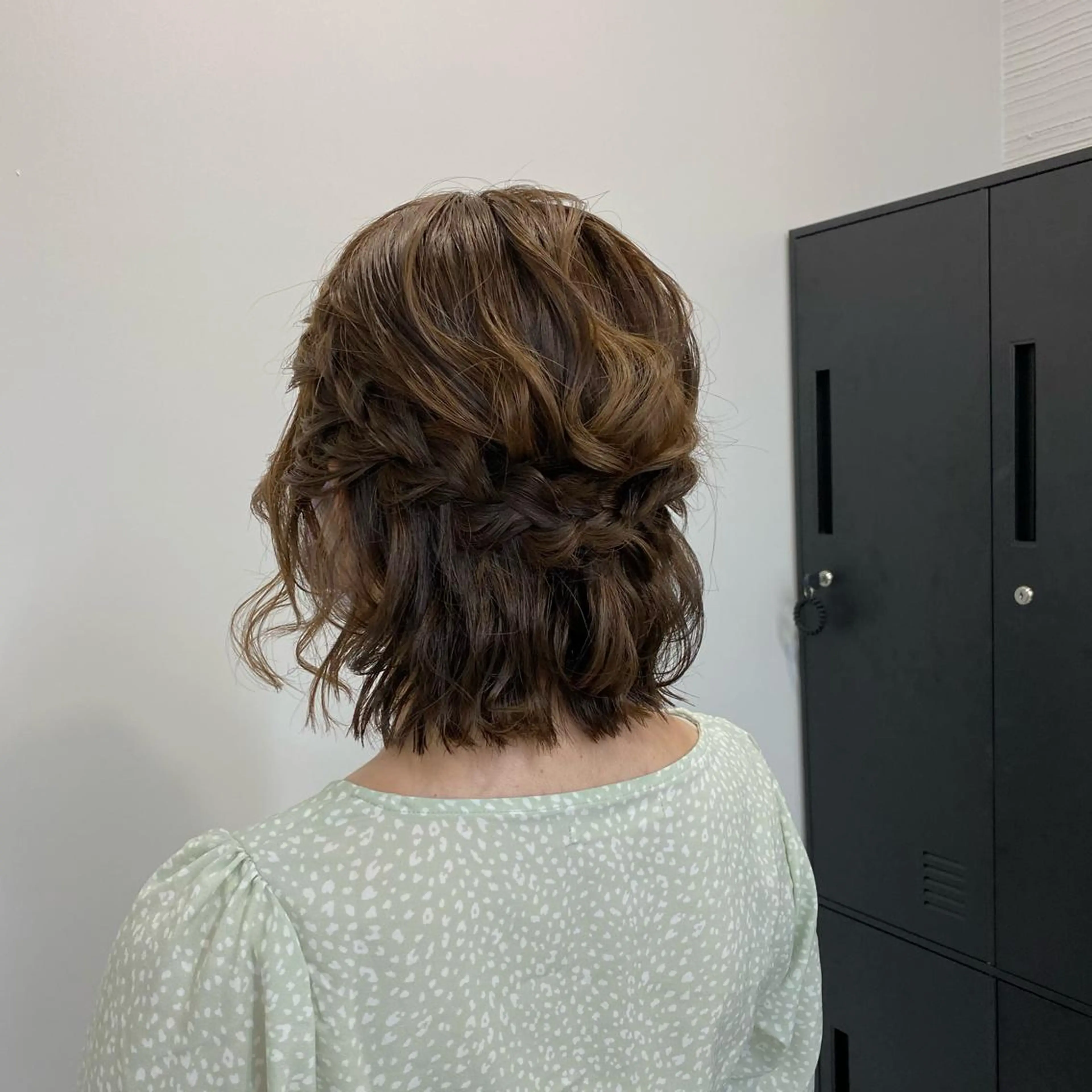 ミディアム ヘアアレンジ エクステモデル募集 💗大阪梅田/川上のヘアスタイル