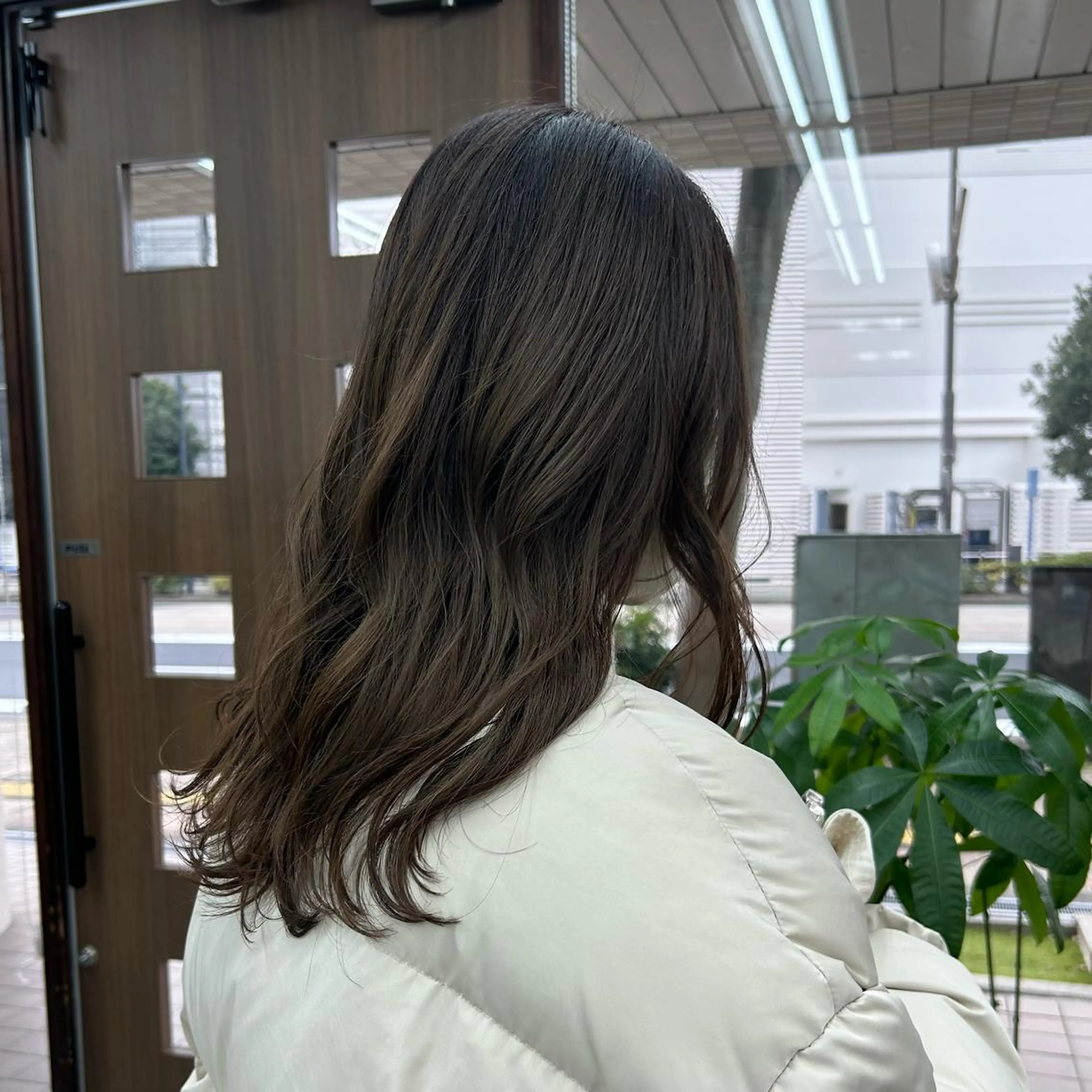 ロング ダブルカラー/韓国 ヘア/さわのあかねのヘアスタイル