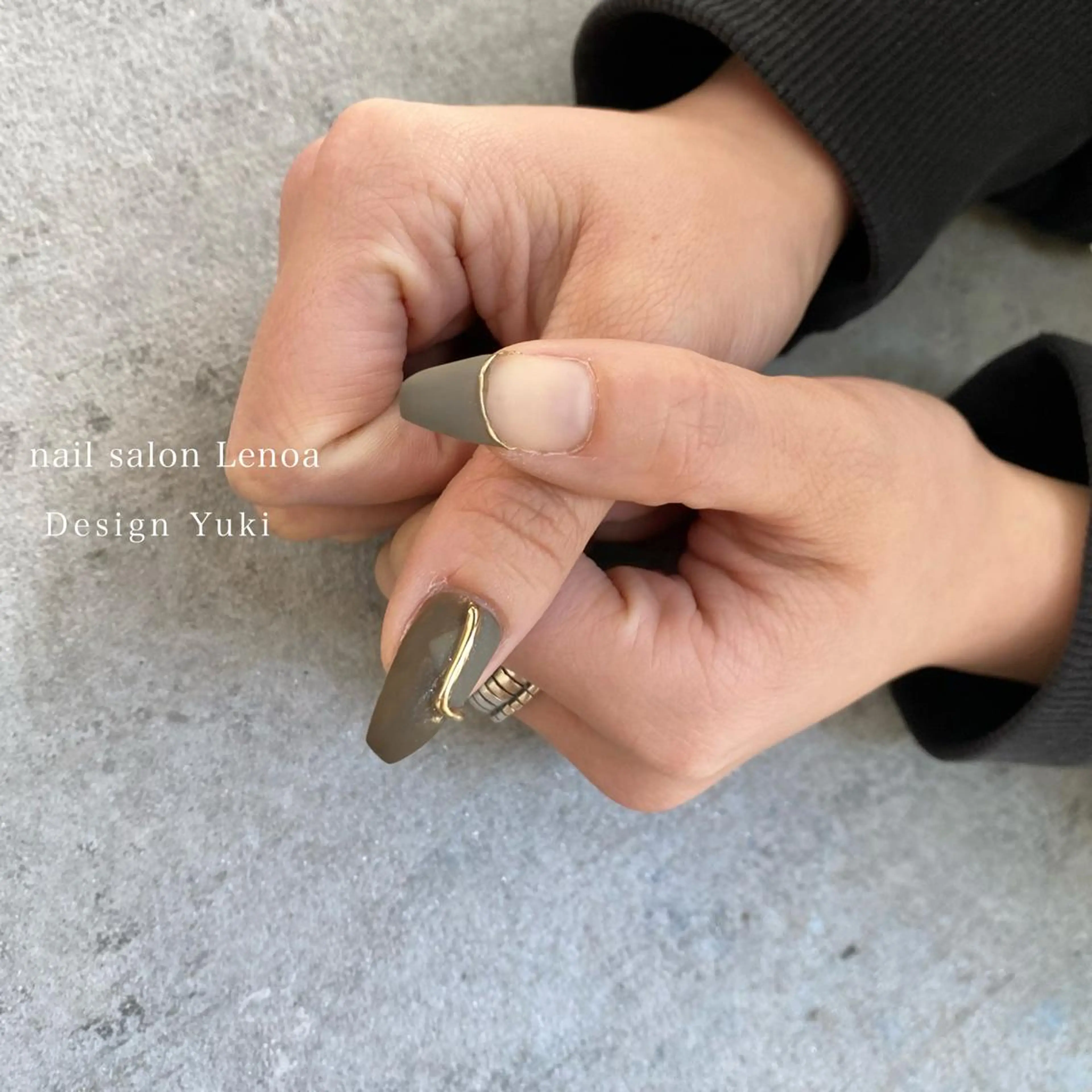 ネイル ハンドネイル Lenoa Yukiのネイルデザイン