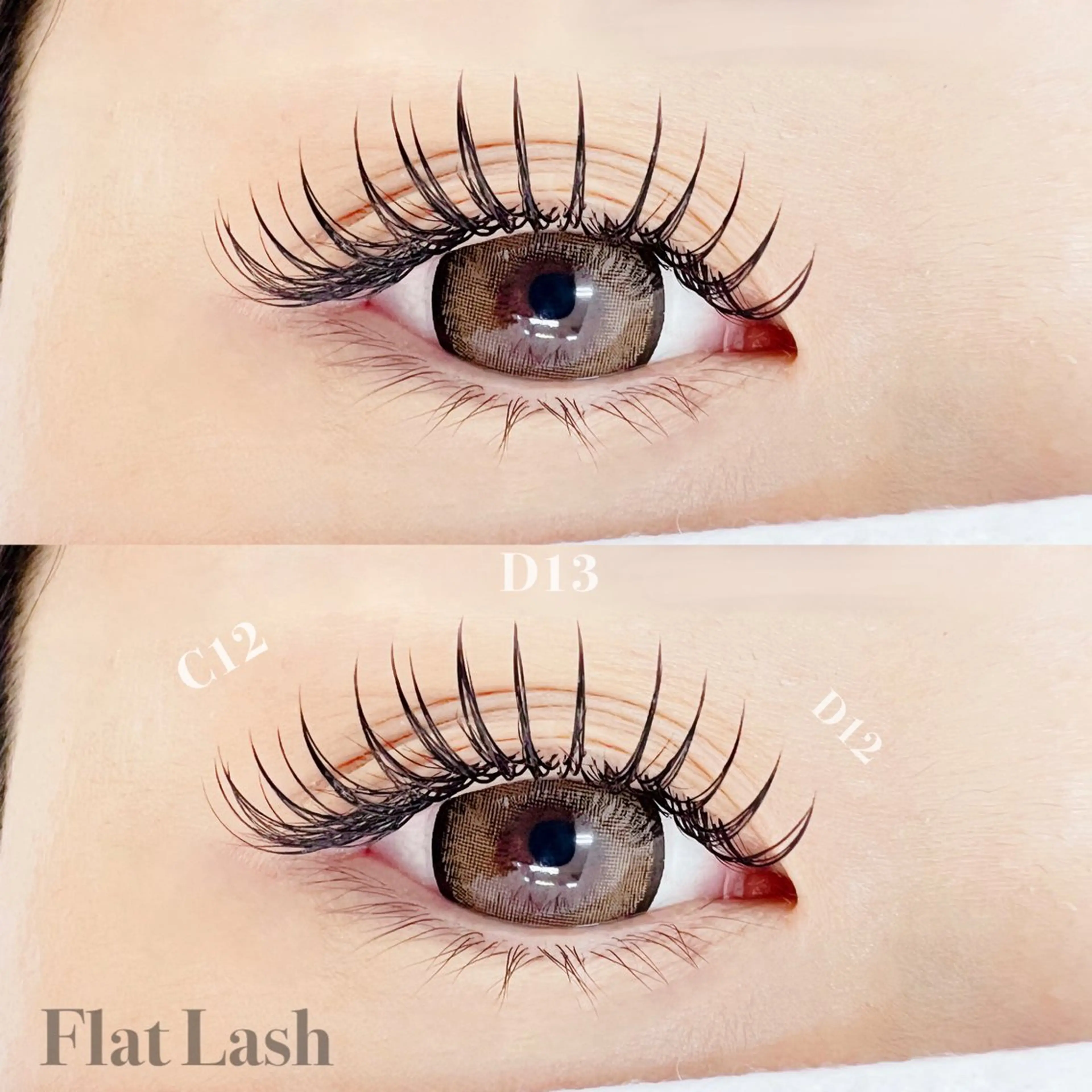 マツエク・マツパ フラットラッシュ マツエク nico kotono🌼のマツエク・マツパデザイン