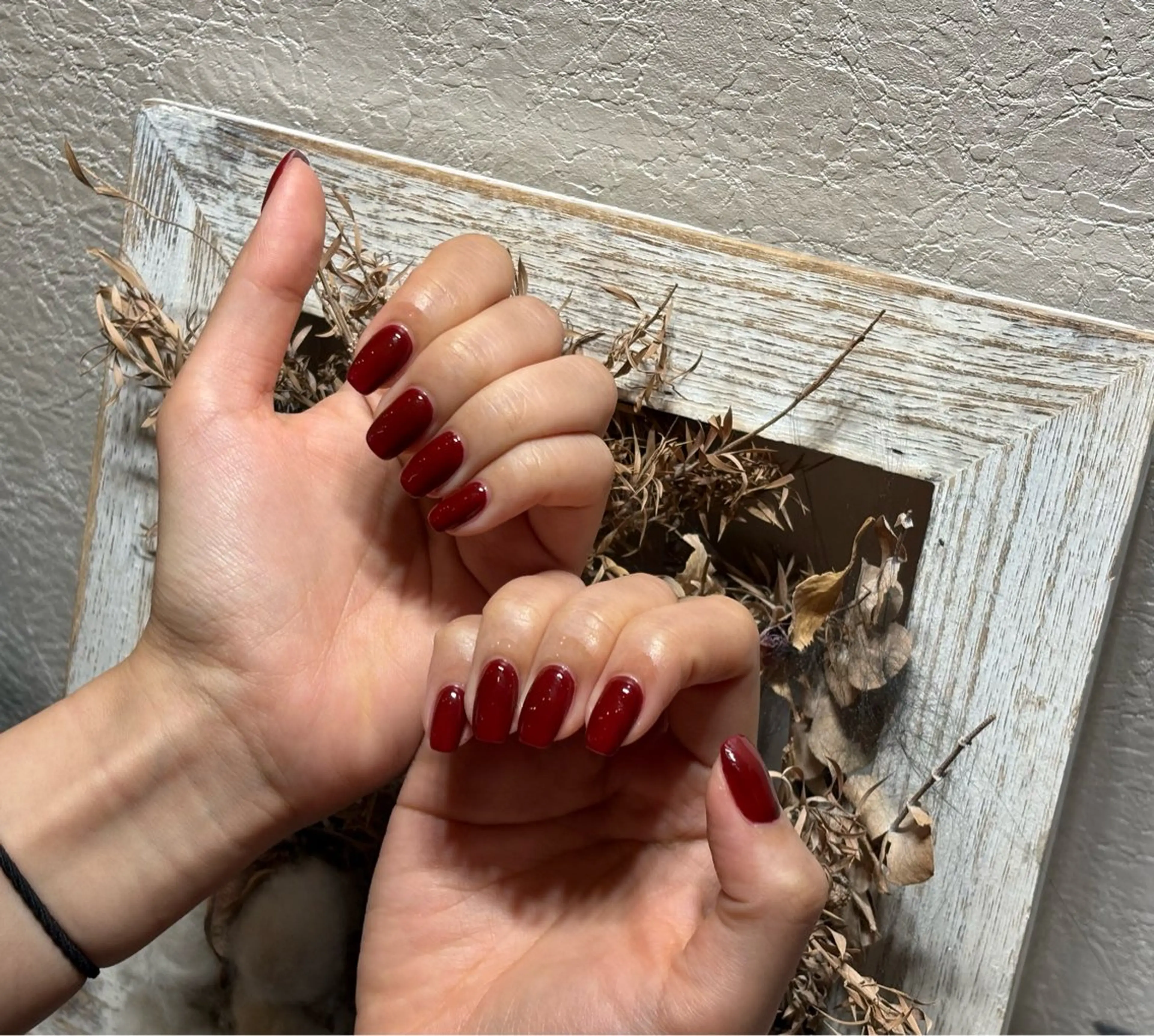 ネイル アートネイル フットネイル ジェルネイル ハート マグネットネイル babarla Nailのネイルデザイン