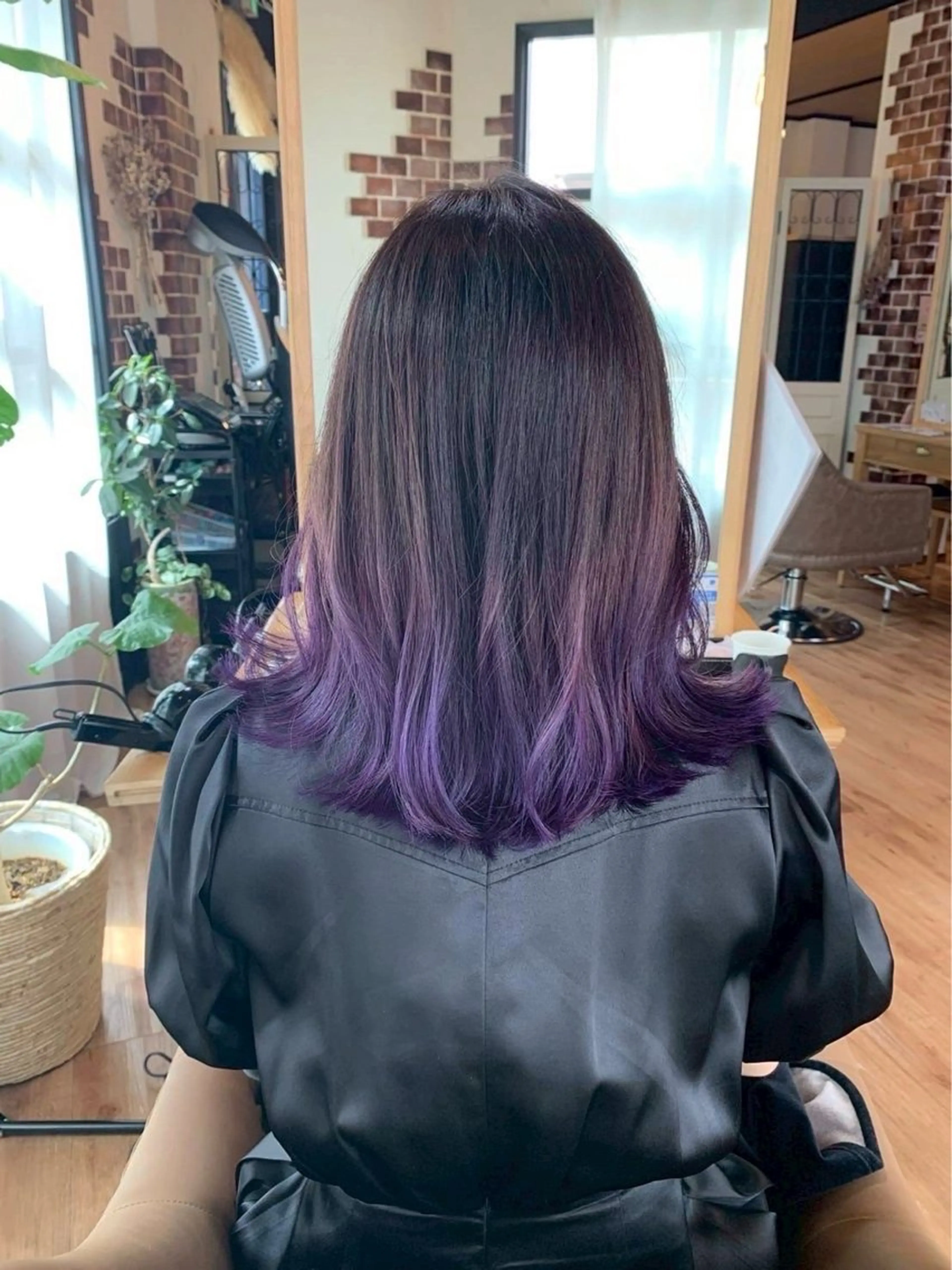 ミディアム 松田 鈴菜のヘアスタイル