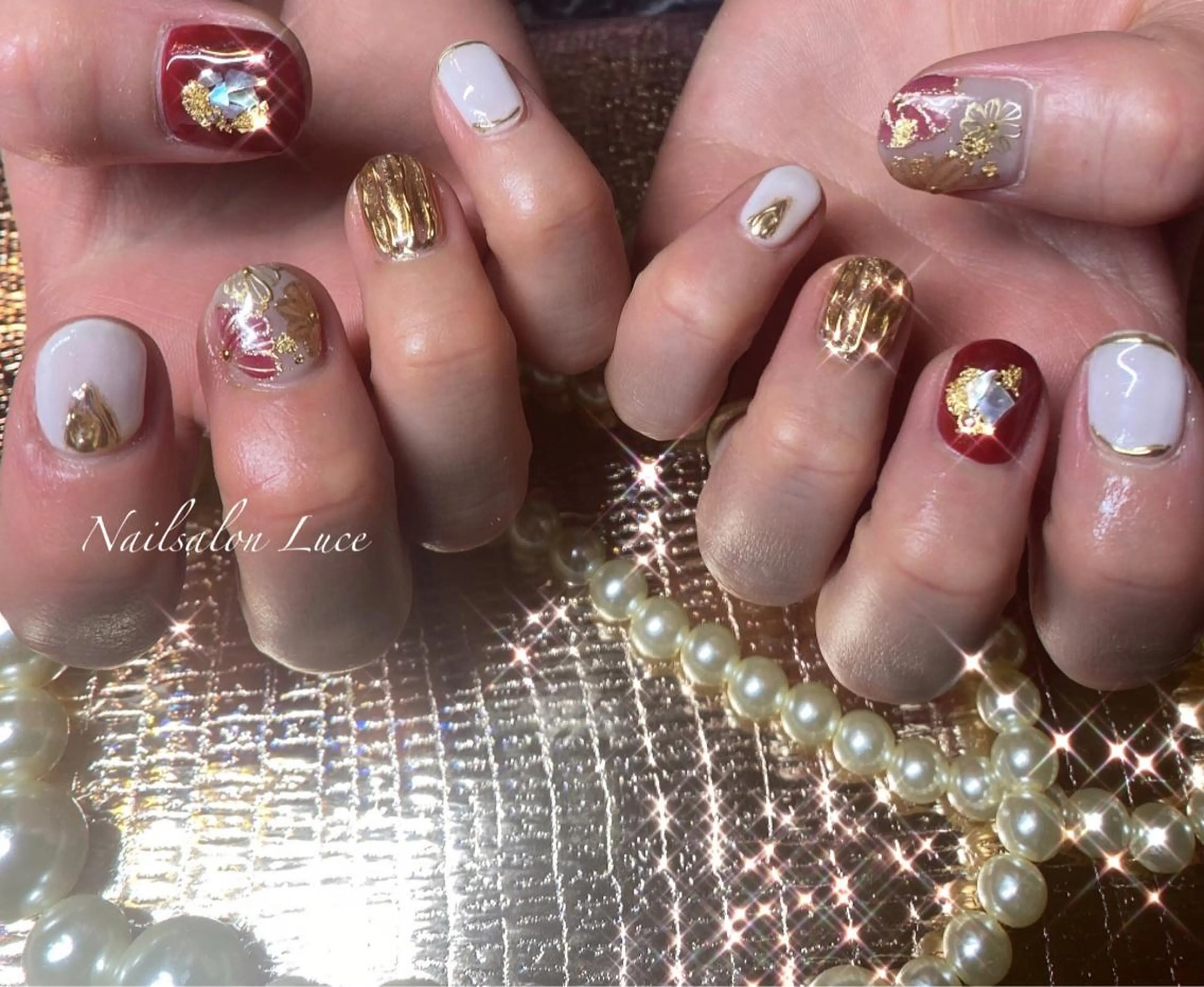 ネイル ジェルネイル ワンカラーネイル まつ毛、ネイル& 脱毛サロン　Lのマツエク・マツパデザイン