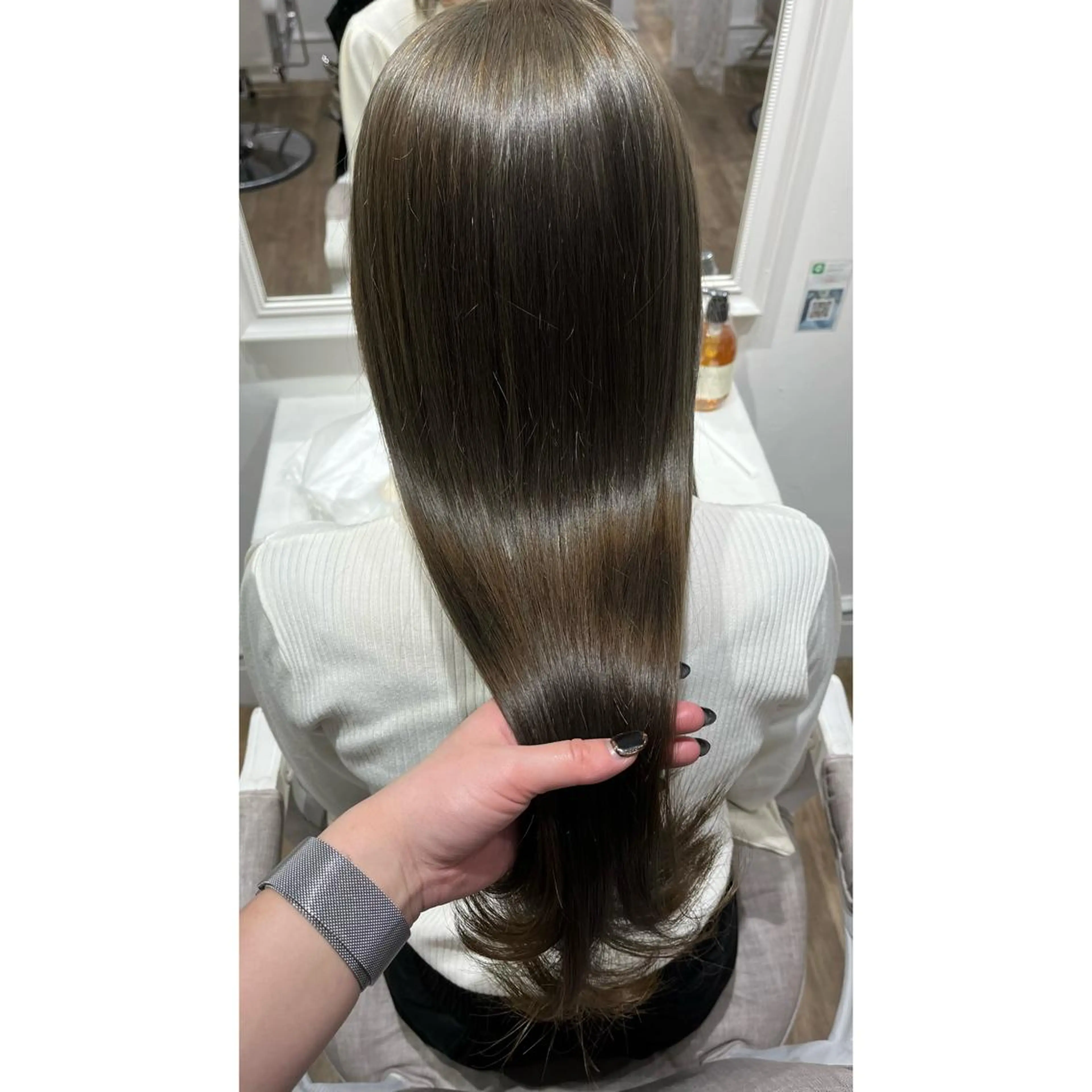 ロング カラー ヘアカラー トリートメント 梅田/髪質改善カラー ❄︎ mikiのヘアスタイル