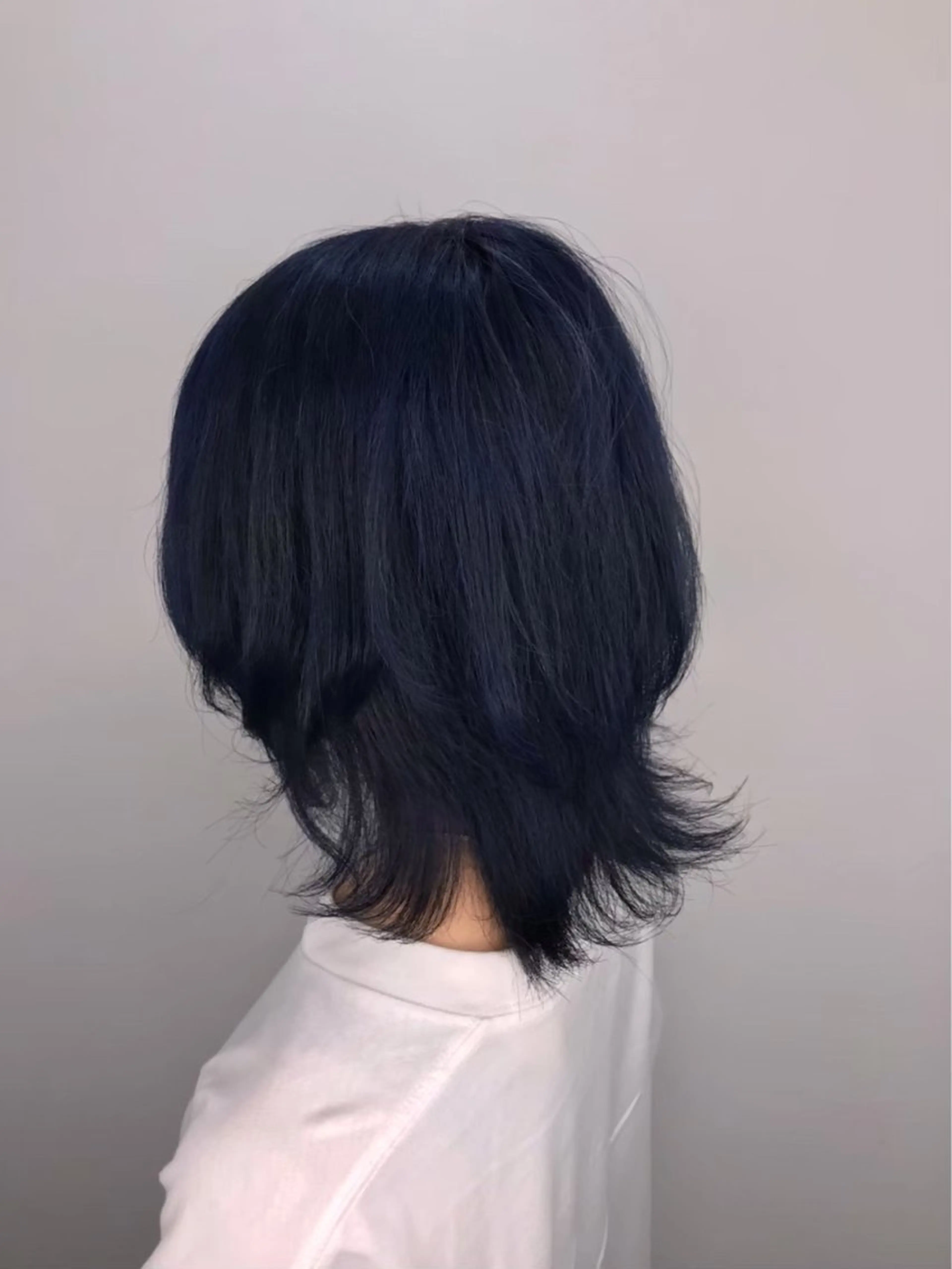 ミディアム カット 成瀬スパイラル パーマ清水大隼のヘアスタイル