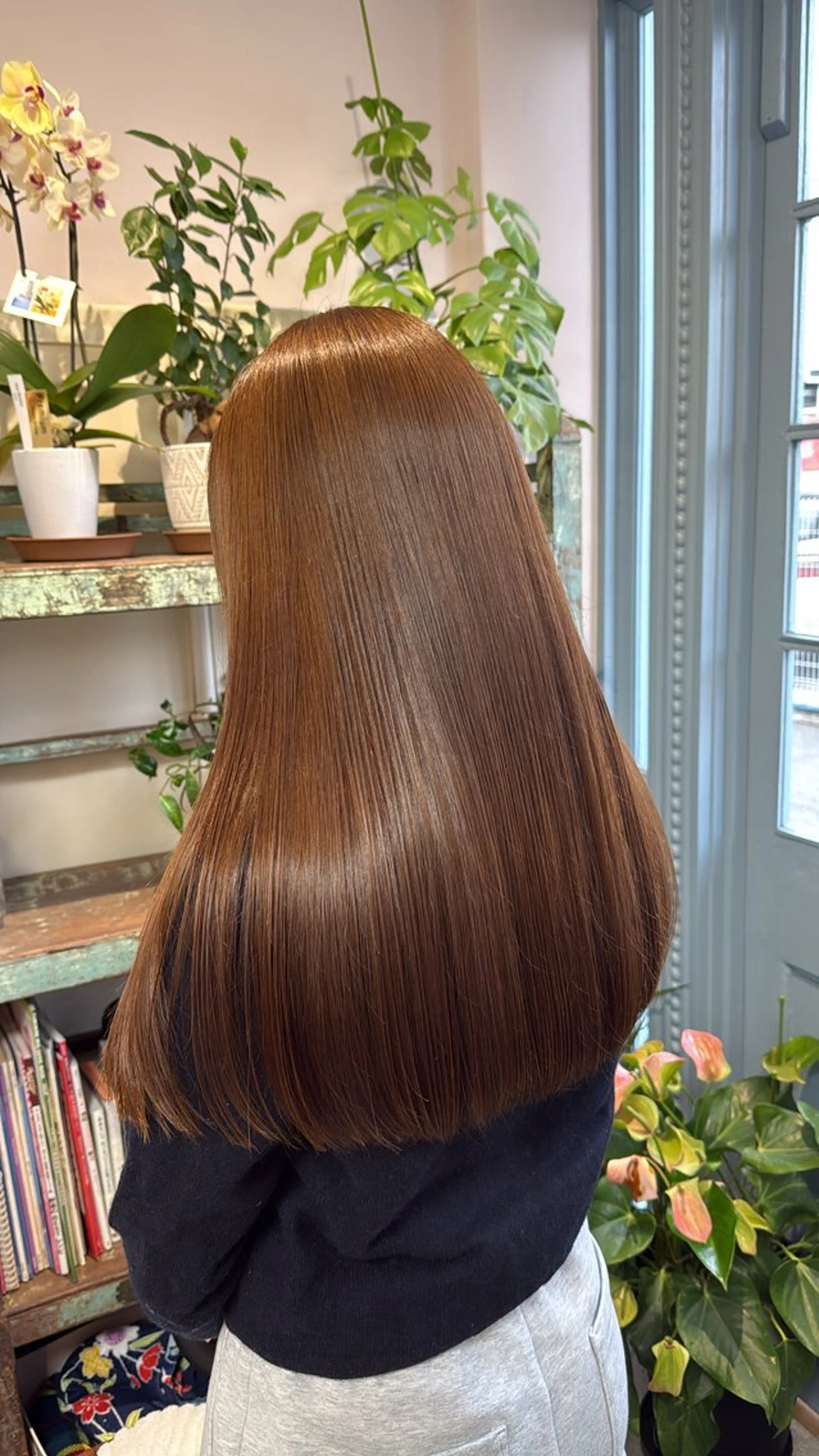 ロング カラー ベージュカラー カット ヘアカラー トリートメント ヘッドスパ Sakura .のヘアスタイル