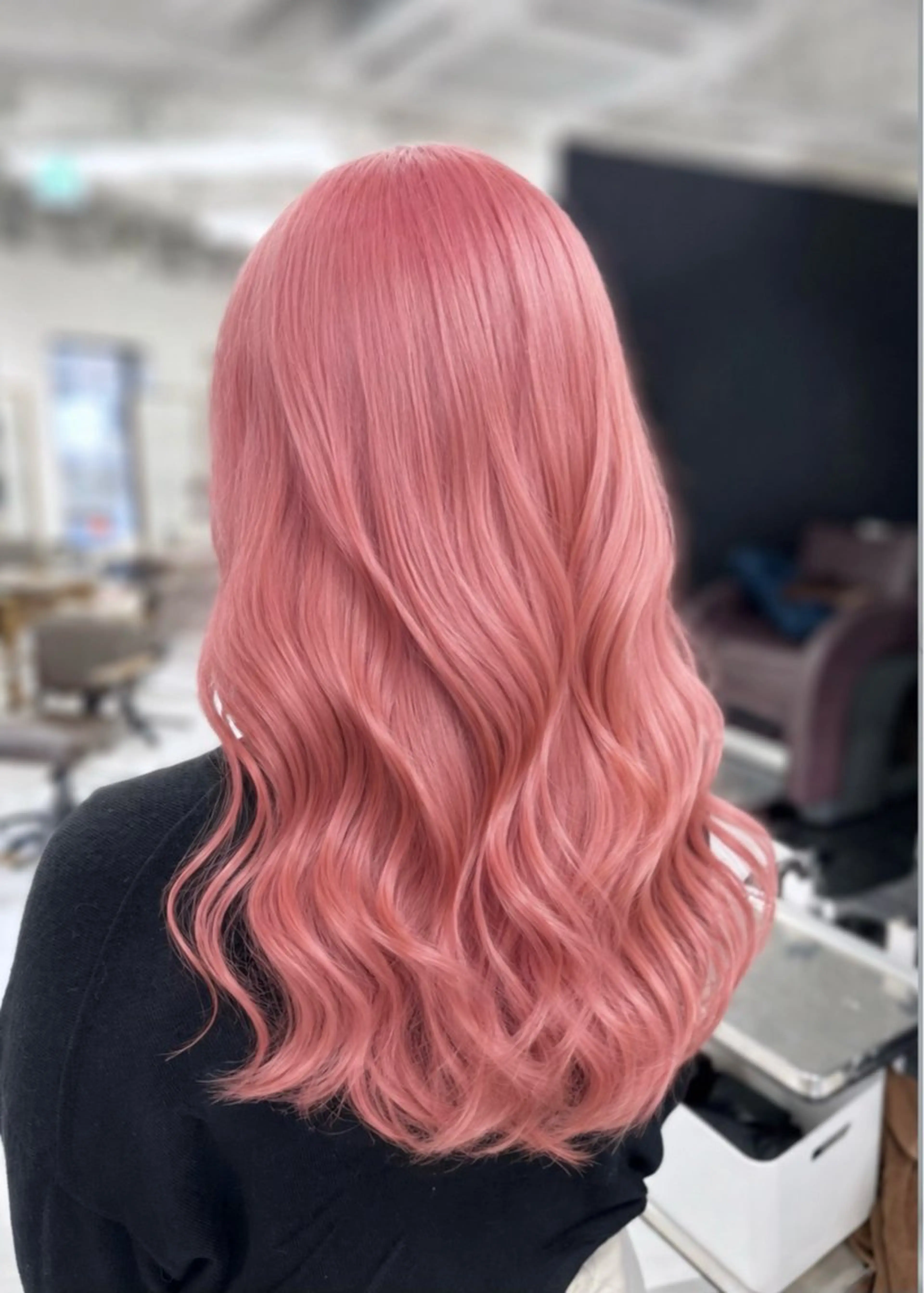 セミロング カラー カット ヘアカラー ❤️‍🔥ハイトーン /レイヤー/IORIのヘアスタイル