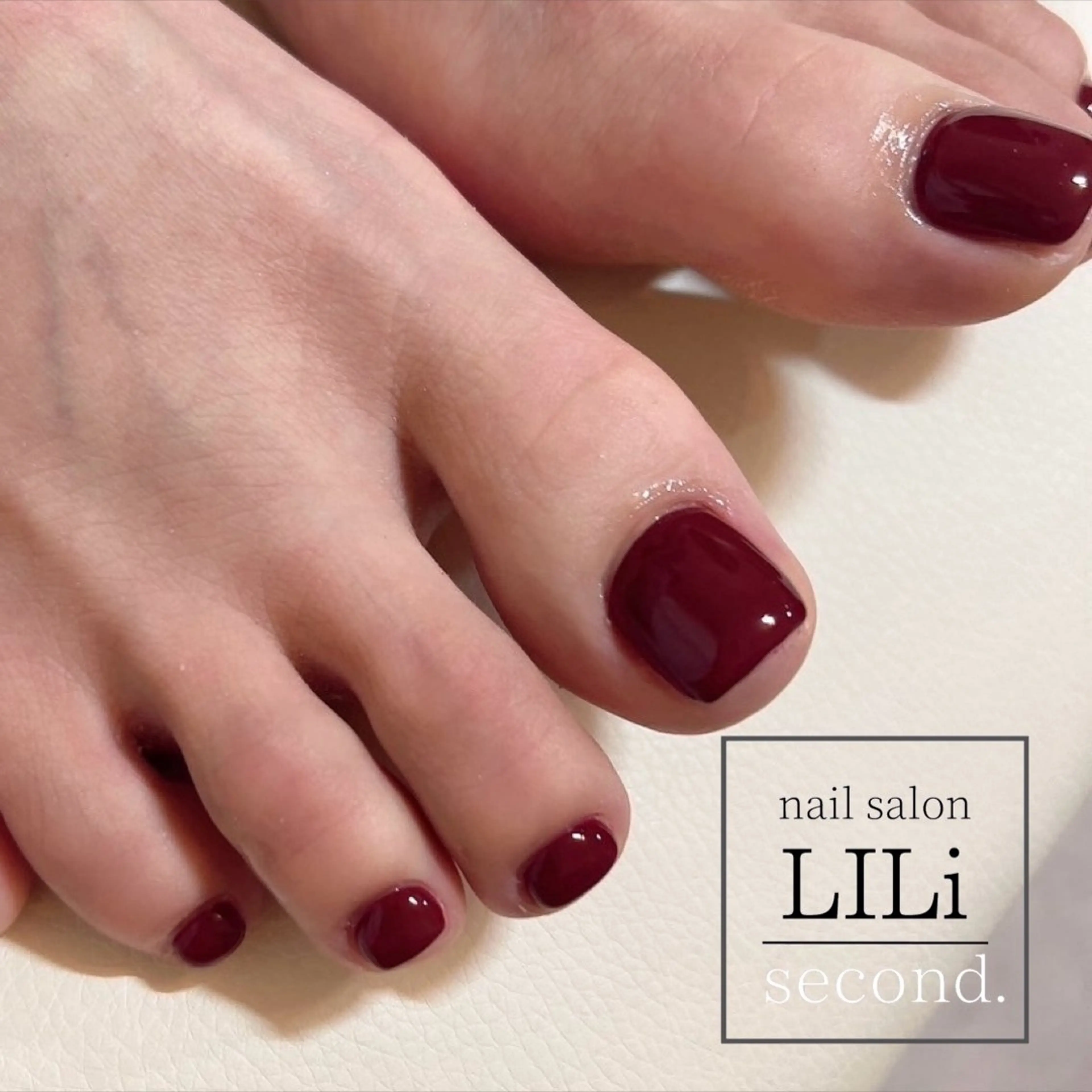 footワンカラー👣マグネット変更+¥1000の写真