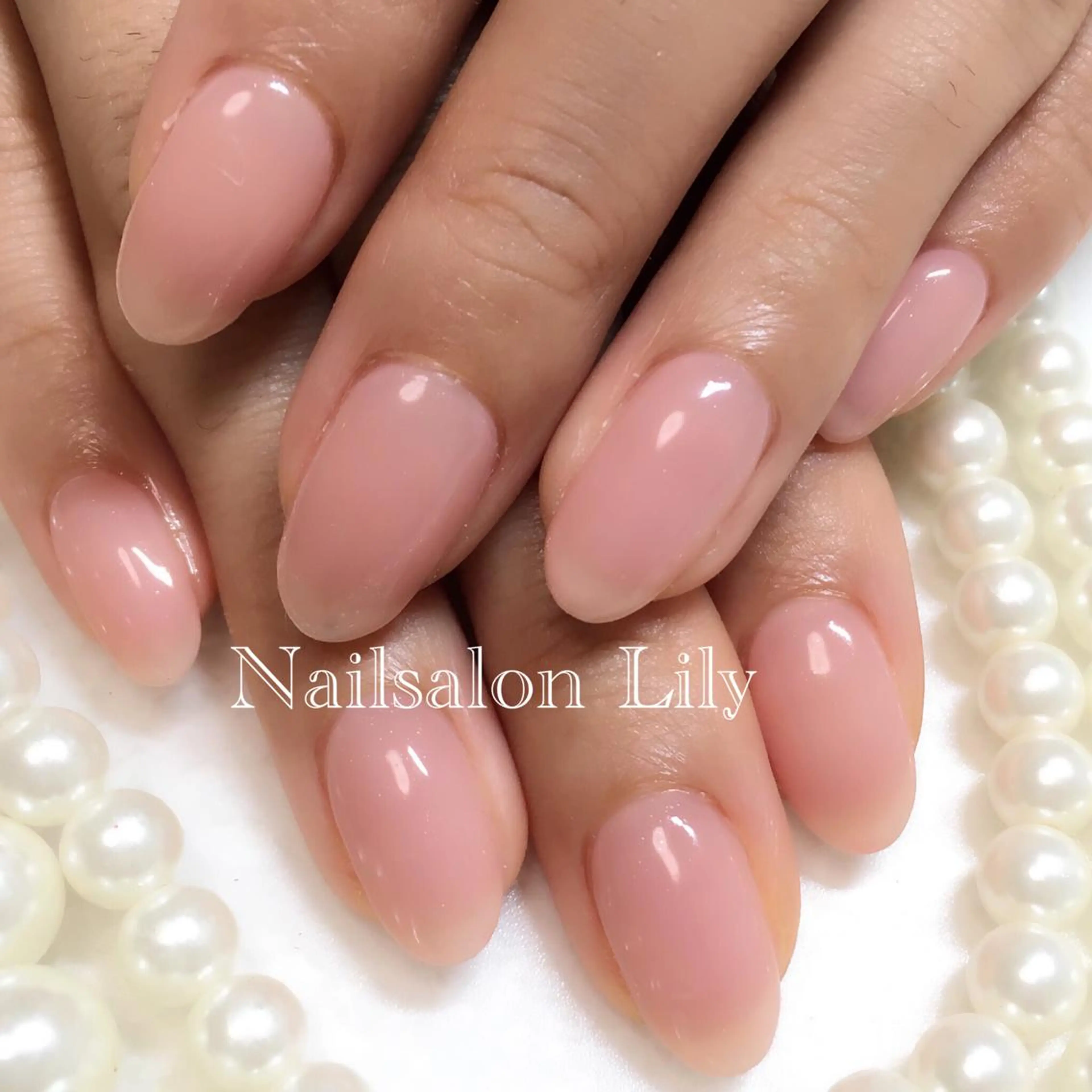 ネイル ワンカラーネイル Lily*nail 🌻Mii🌻のネイルデザイン