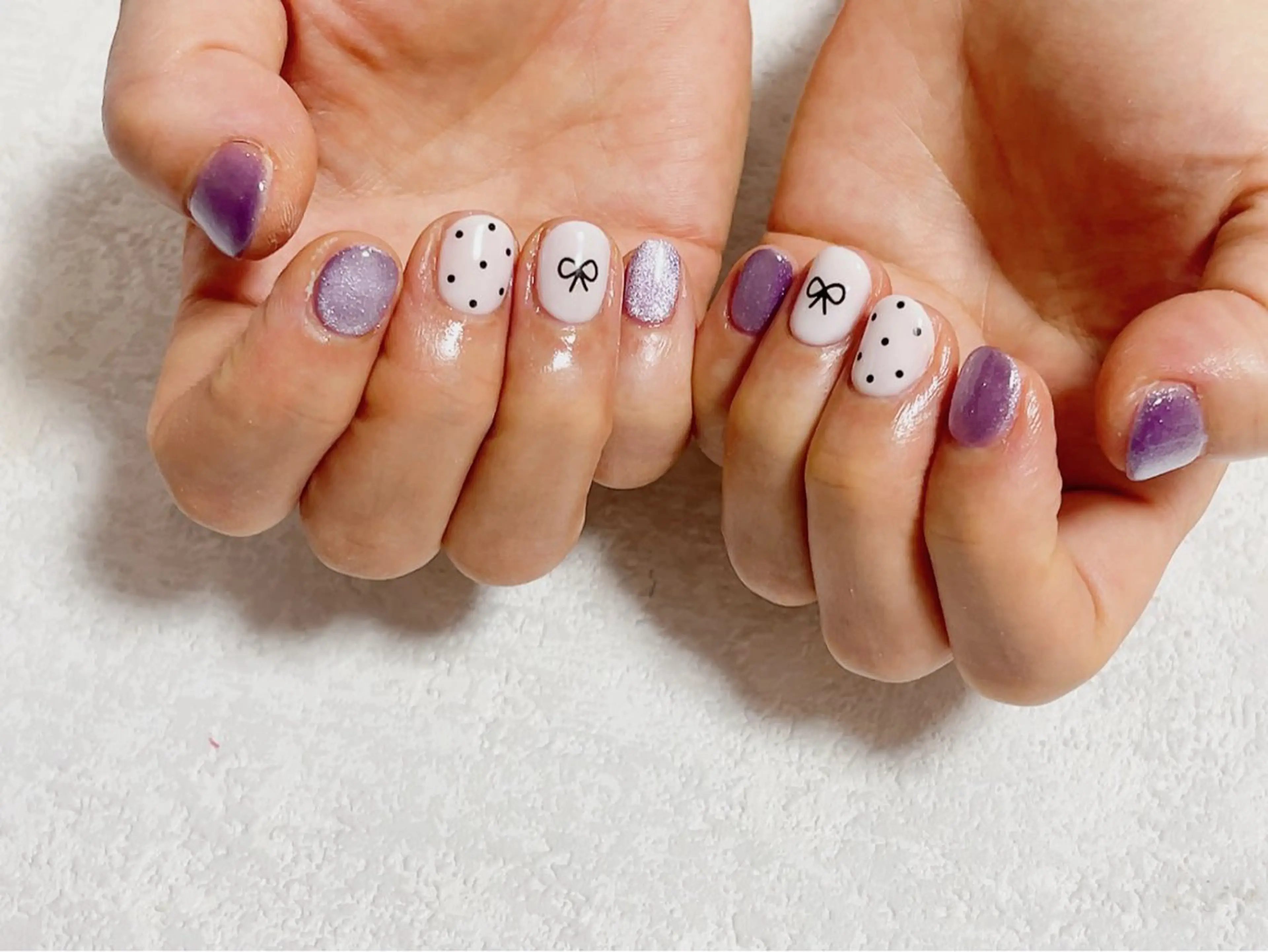 ネイル ドット ジェルネイル キラキラネイル メンズネイル パラジェル kiki nail たまプラーザのネイルデザイン