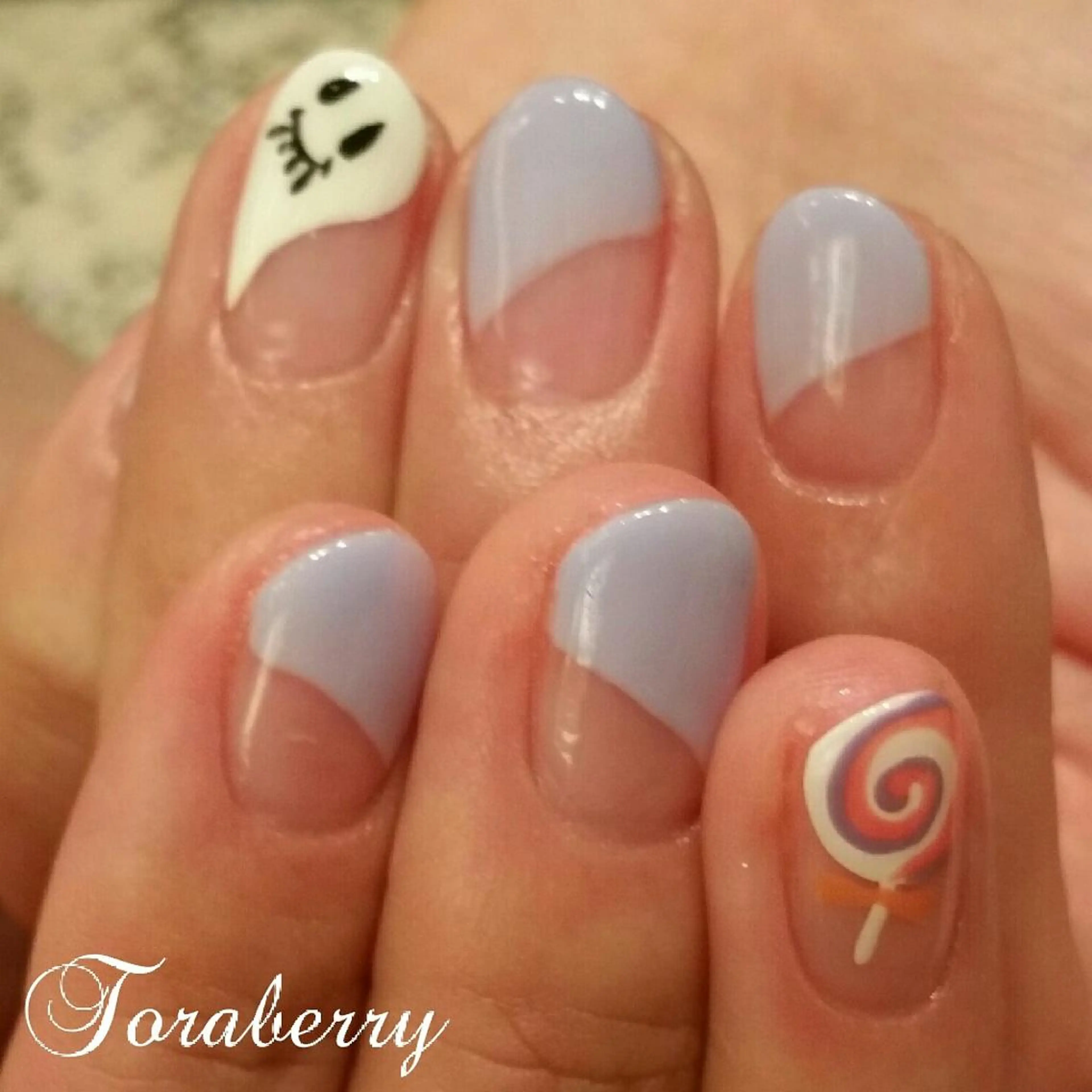 ネイル ハロウィン ハンドネイル ネイリスト なつみのネイルデザイン