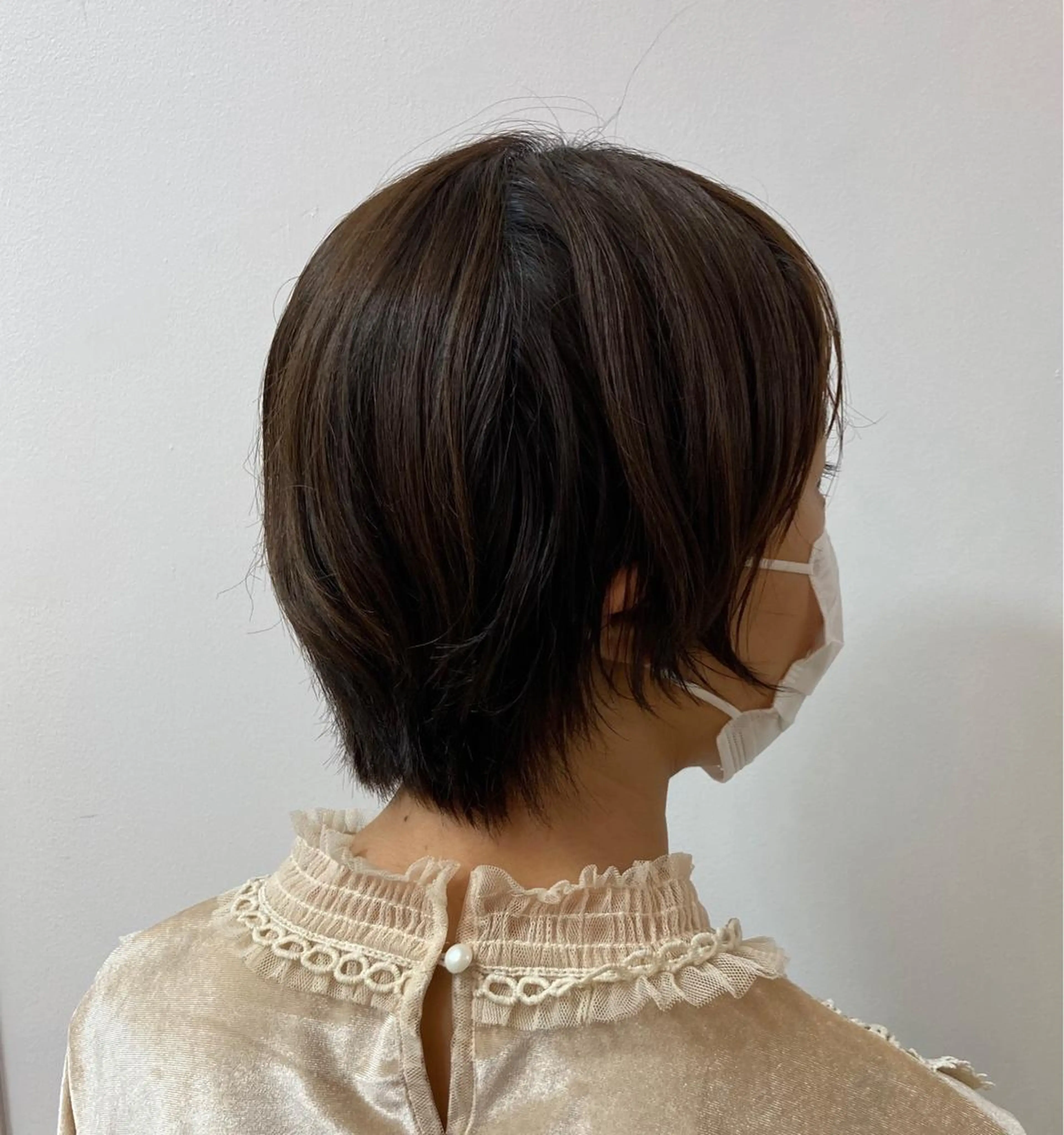 ショート 【白髪ぼかし】 愛甲竜佑のヘアスタイル