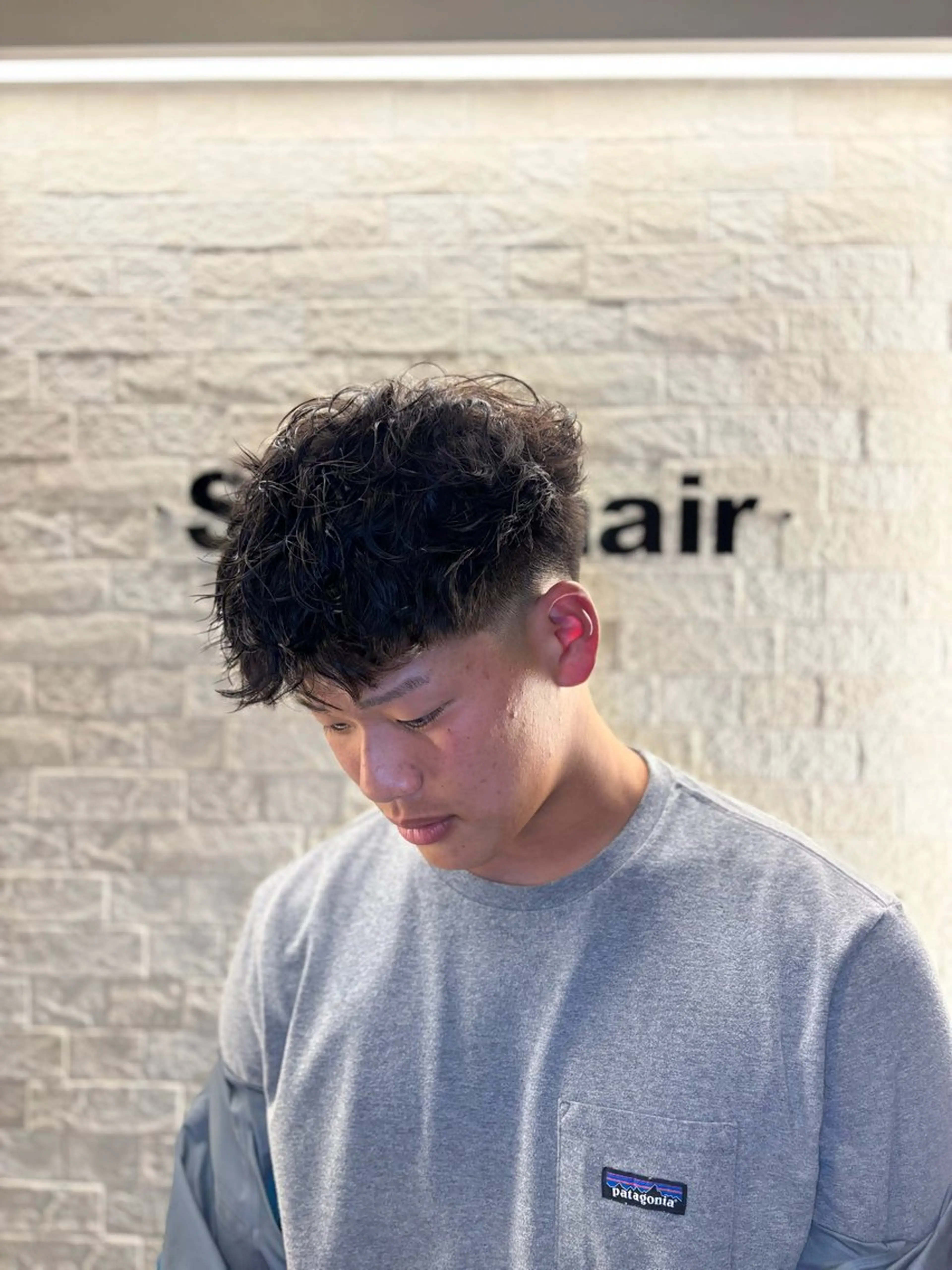 ショート パーマ メンズ カット メンズカットNo,1 小池 魔裟斗のヘアスタイル