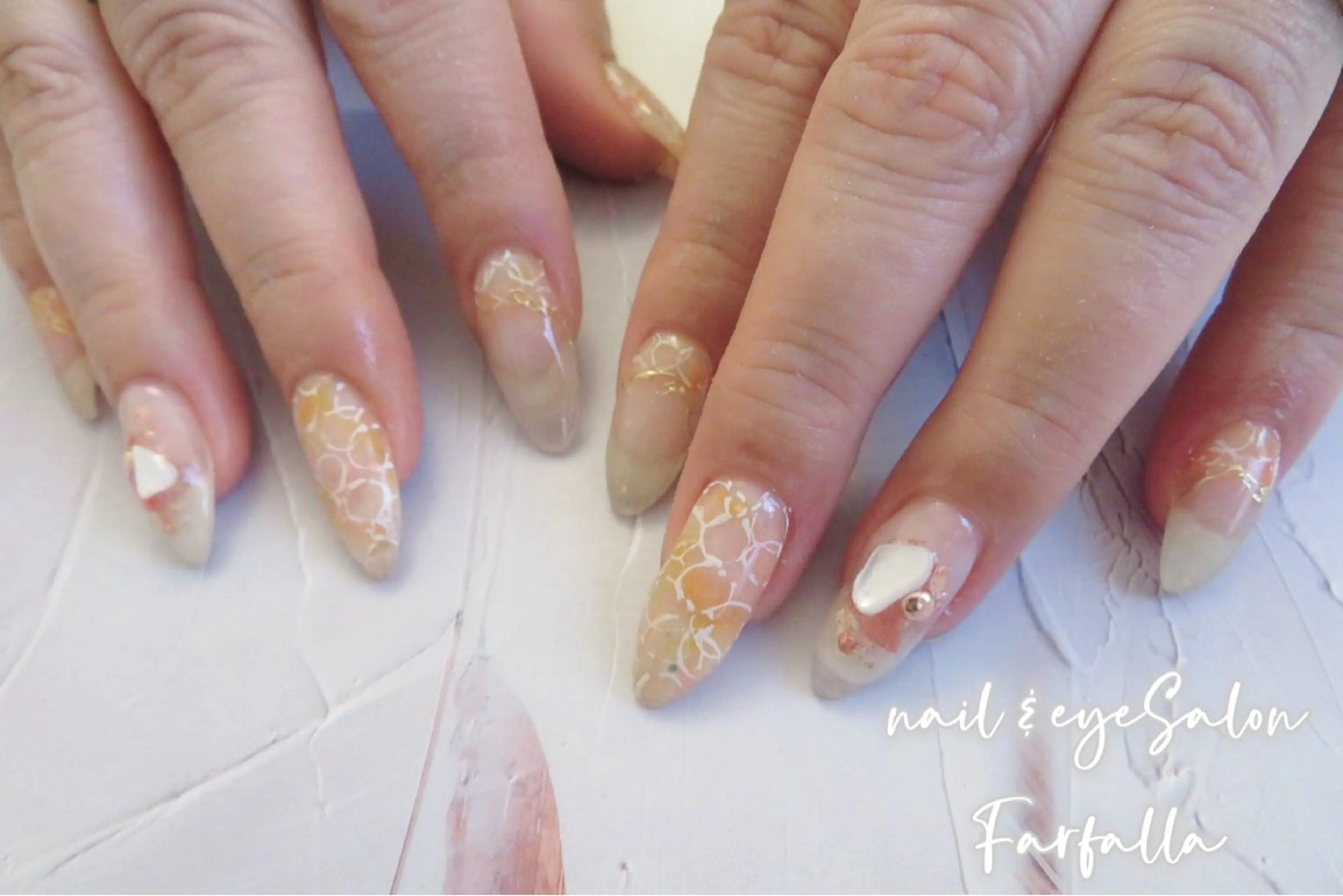 ネイル Farfalla Kieのネイルデザイン