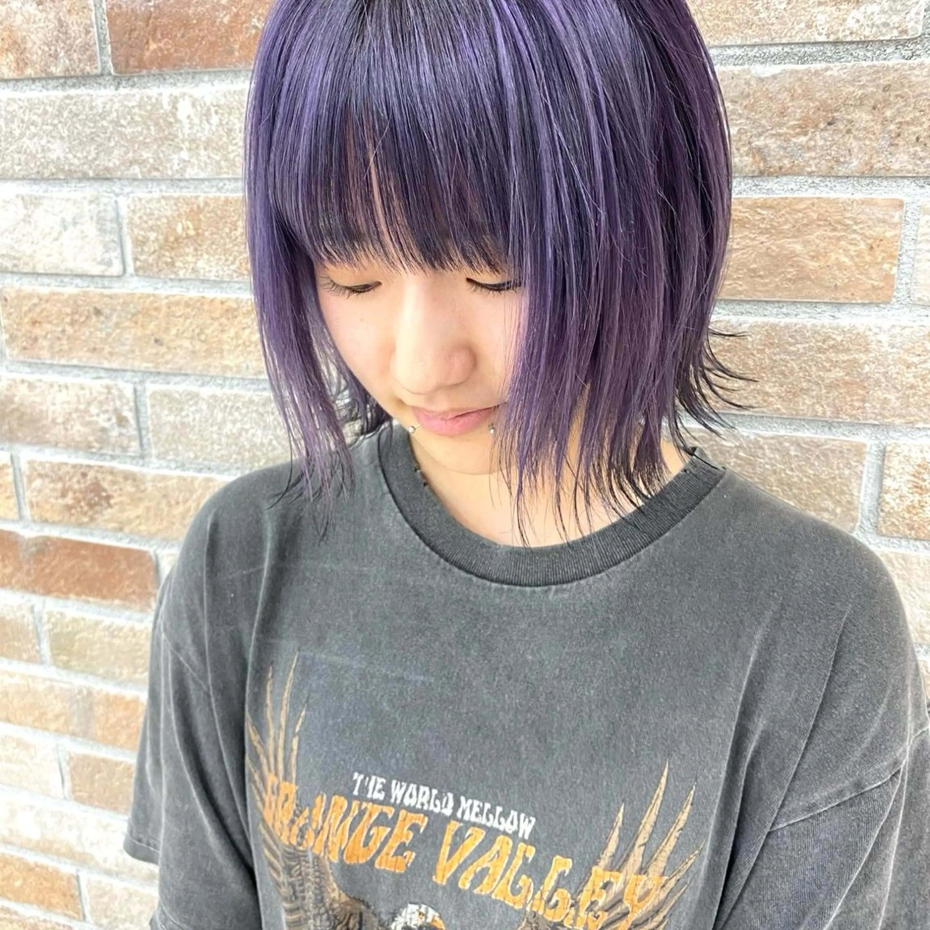 ショート カラー 湯浅 了一のヘアスタイル