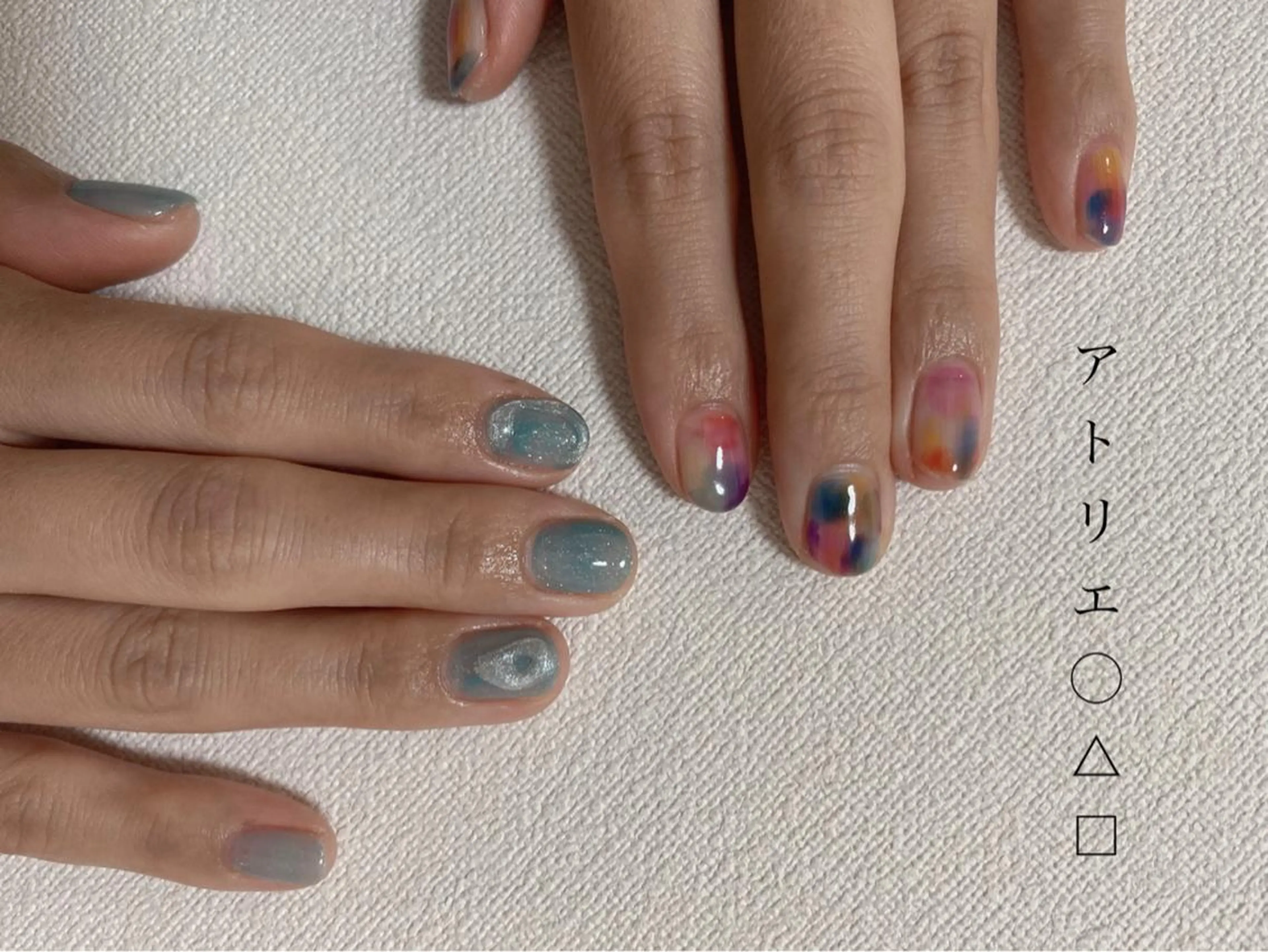 ネイル ハンドネイル アトリエ ○△□のネイルデザイン