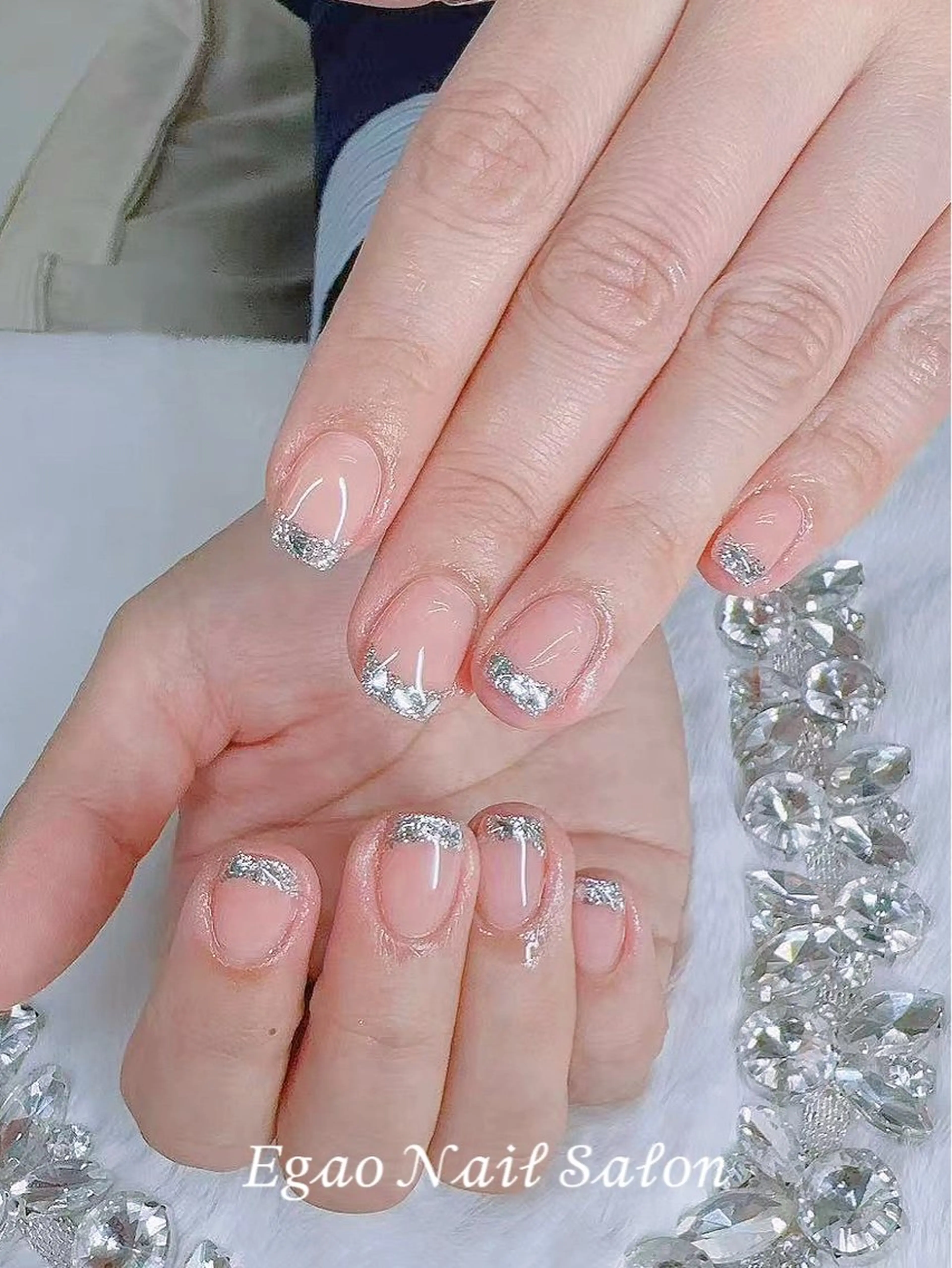 ネイル アートネイル フットネイル フレンチネイル ジェルネイル グラデーション ハンドネイル Egao Nail錦糸町店のネイルデザイン