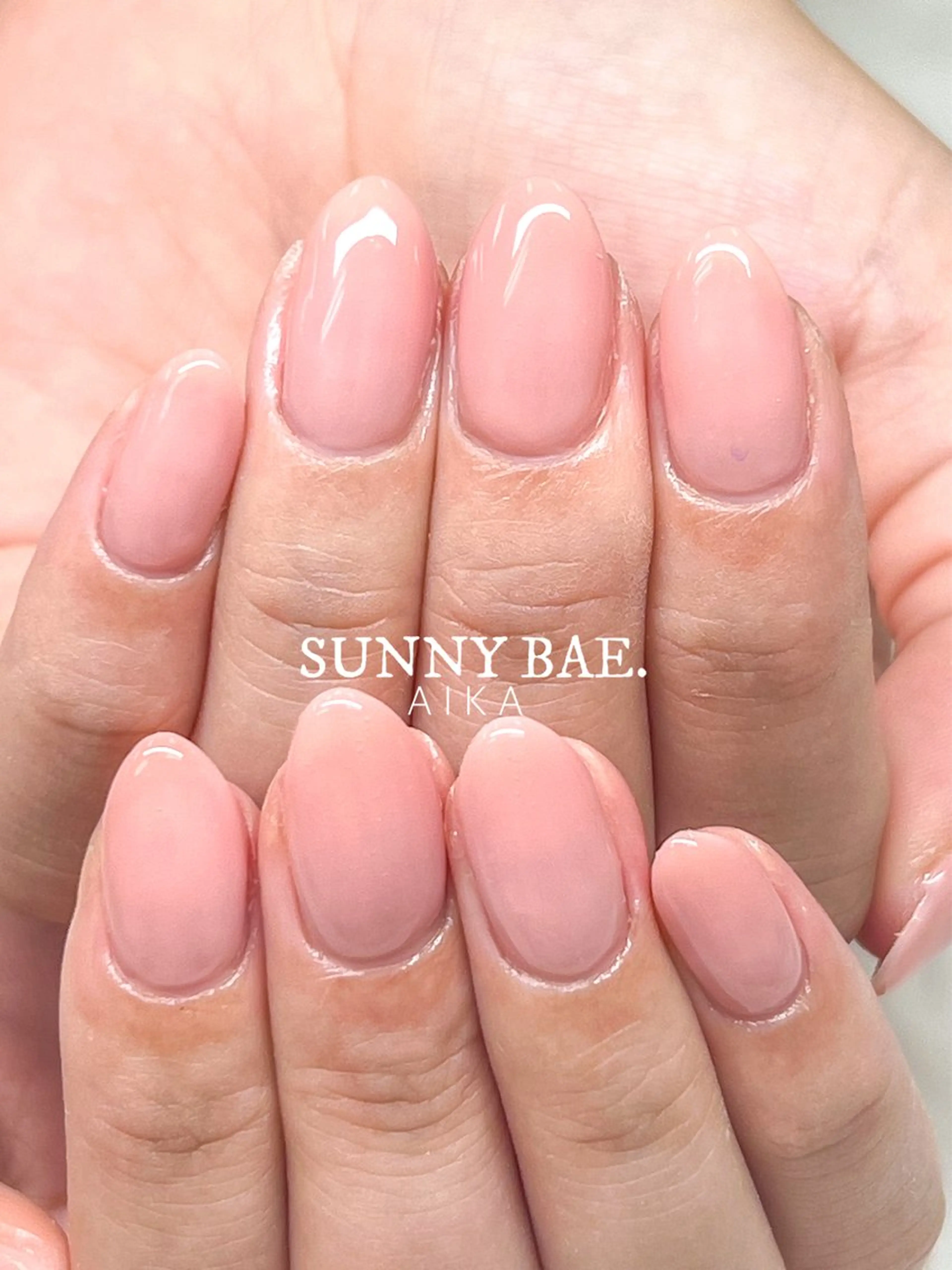 ネイル ジェルネイル キラキラネイル ロングネイル 持ち込み ワンカラーネイル Made By AIKAのネイルデザイン