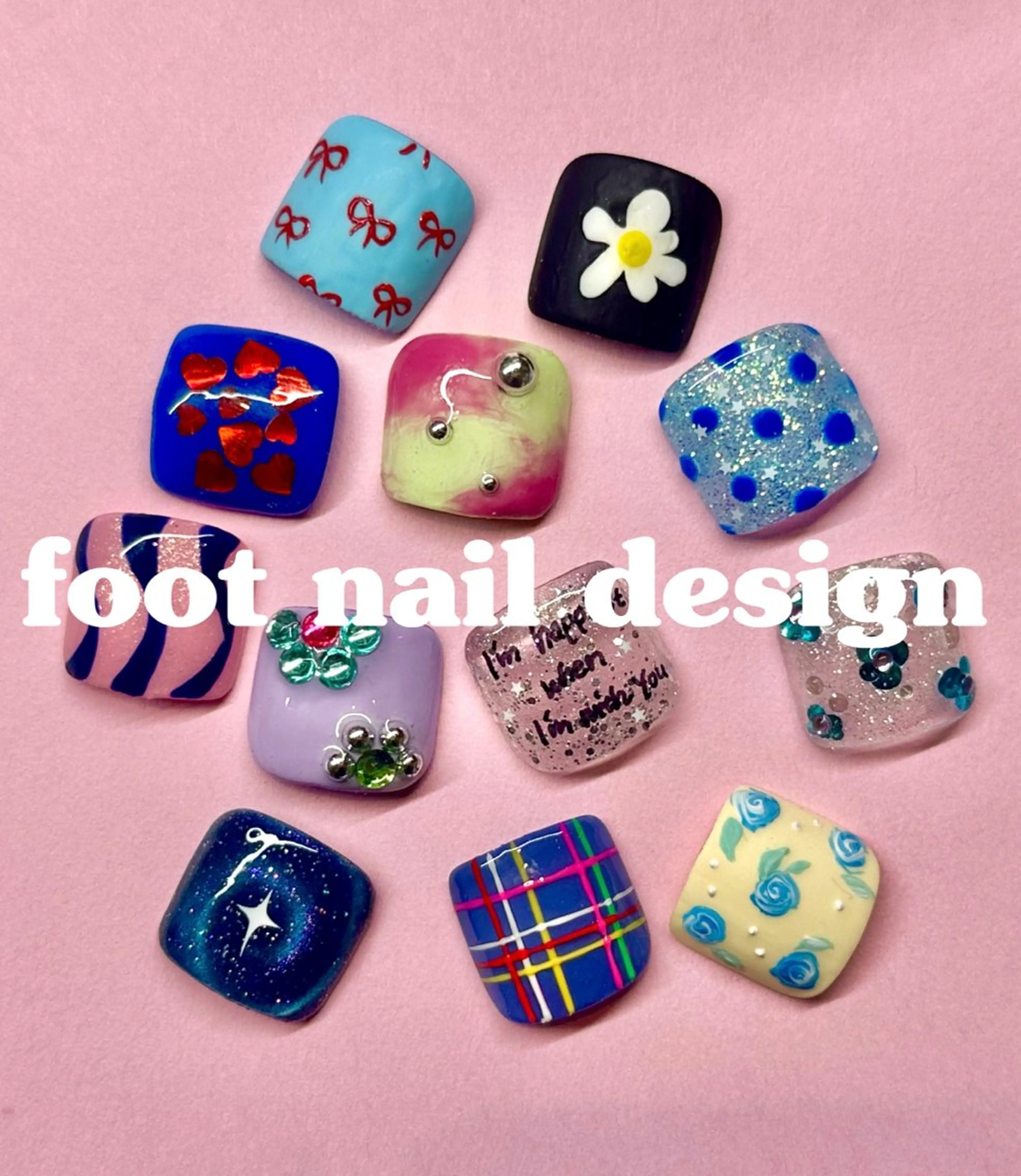 ネイル フットネイル JAM the housenailのネイルデザイン