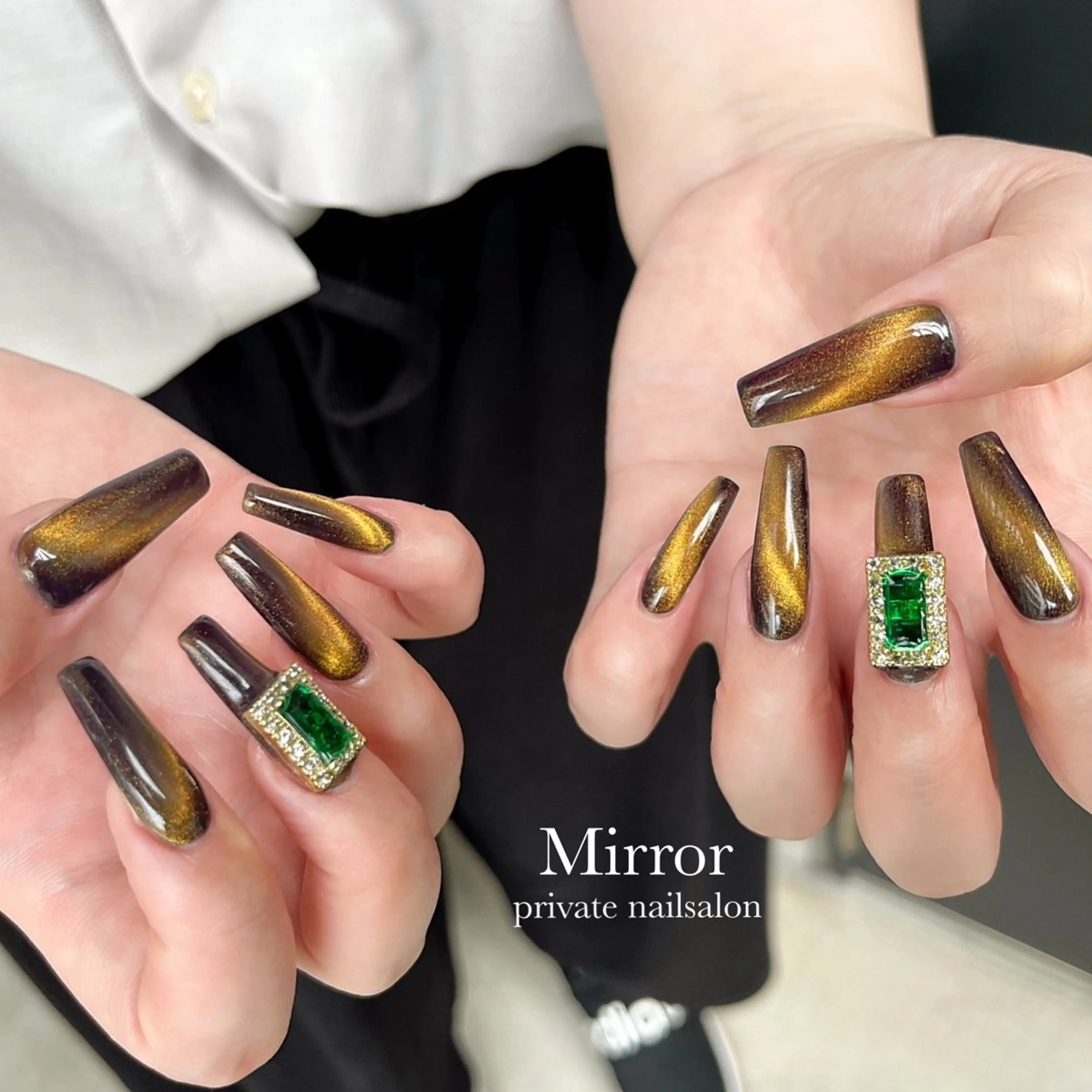 ネイル ハンドネイル nailsalon Mirrorのネイルデザイン