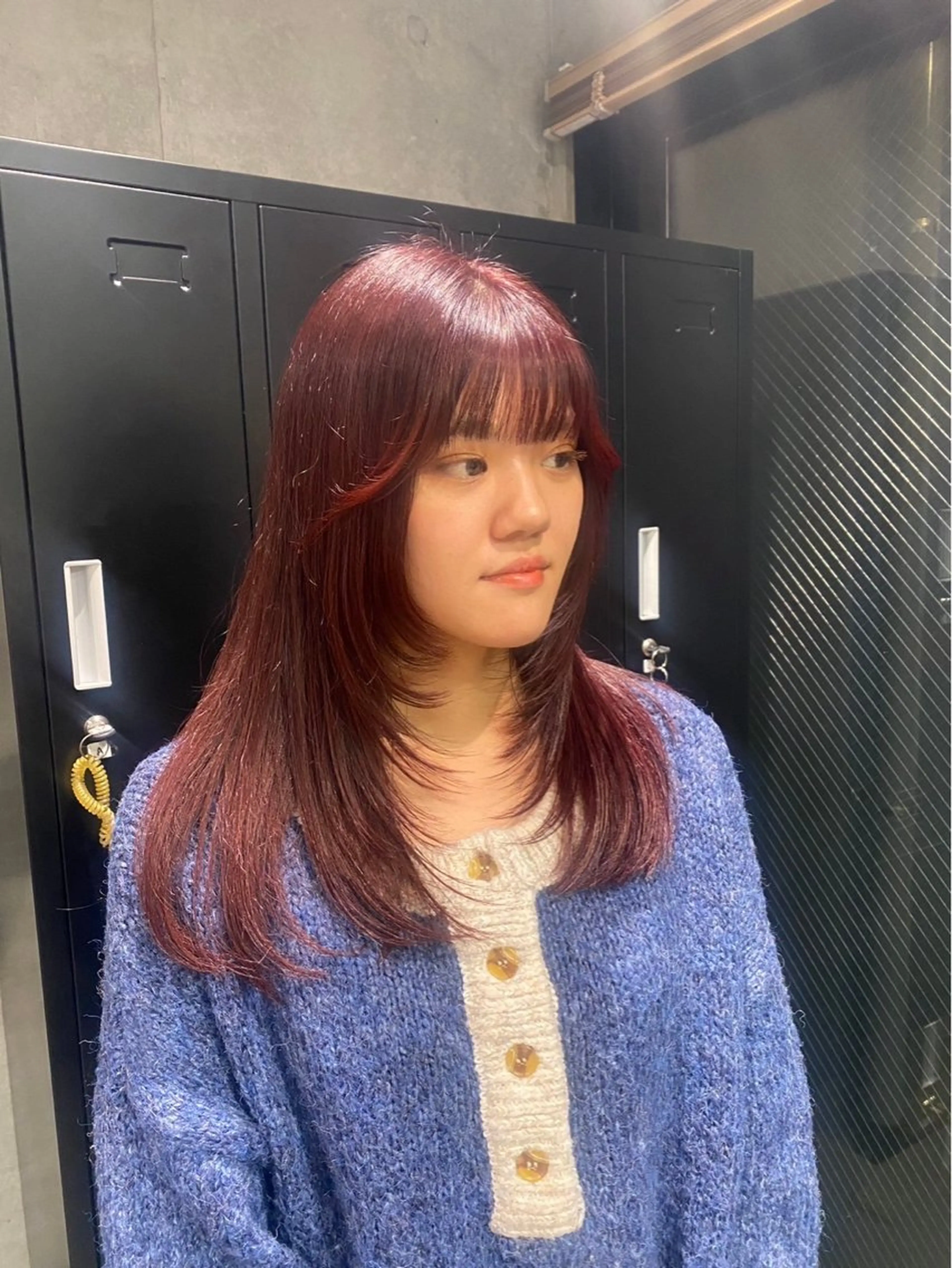 カラー 🌱暖色カラー/ 艶カラーMIHOのヘアスタイル