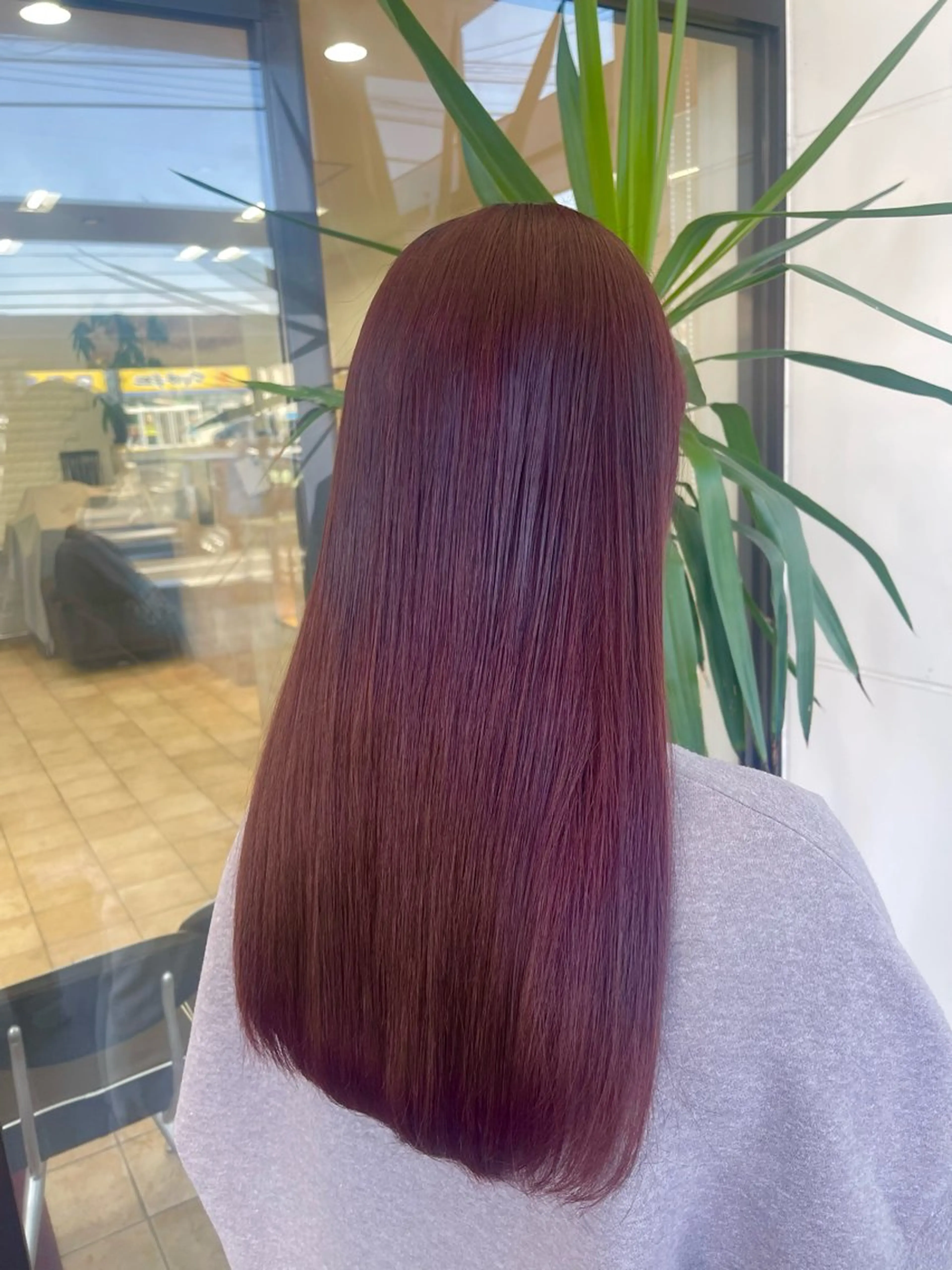 カラー ブリーチ ブリーチなしカラー BENI仙台柳生店 HIGUCHI🎀のヘアスタイル